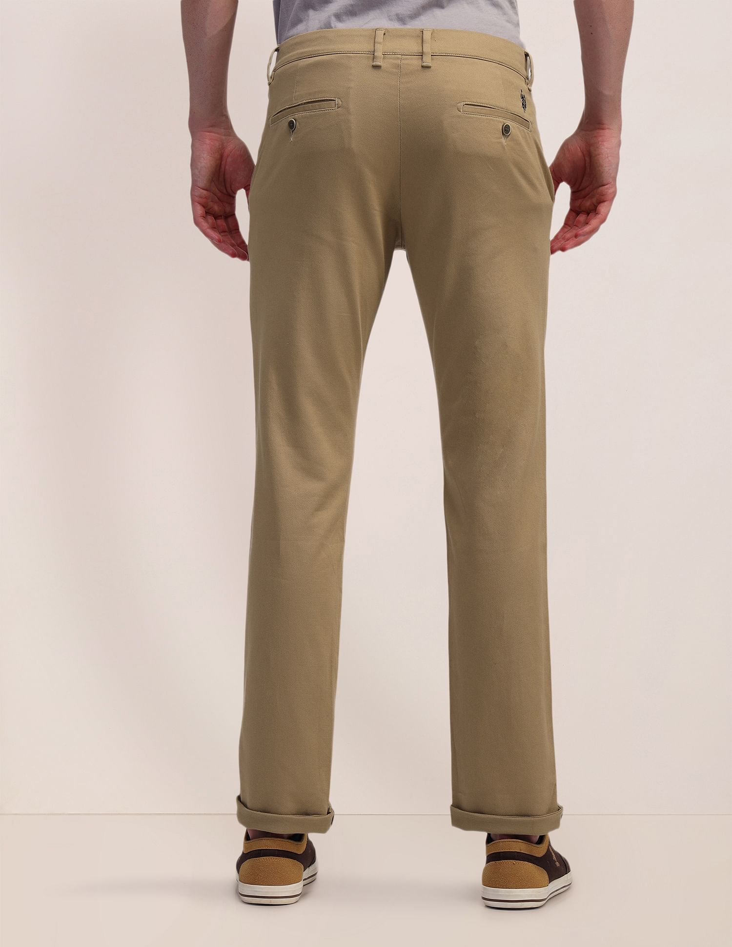 U.S. Polo Assn. Denver Slim Fit Dobby Trousers