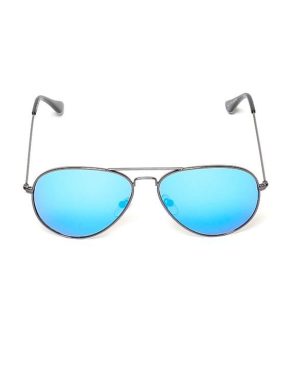 Buy Oversized Trendy Mirrored Sunglasses Online in India - Etsy