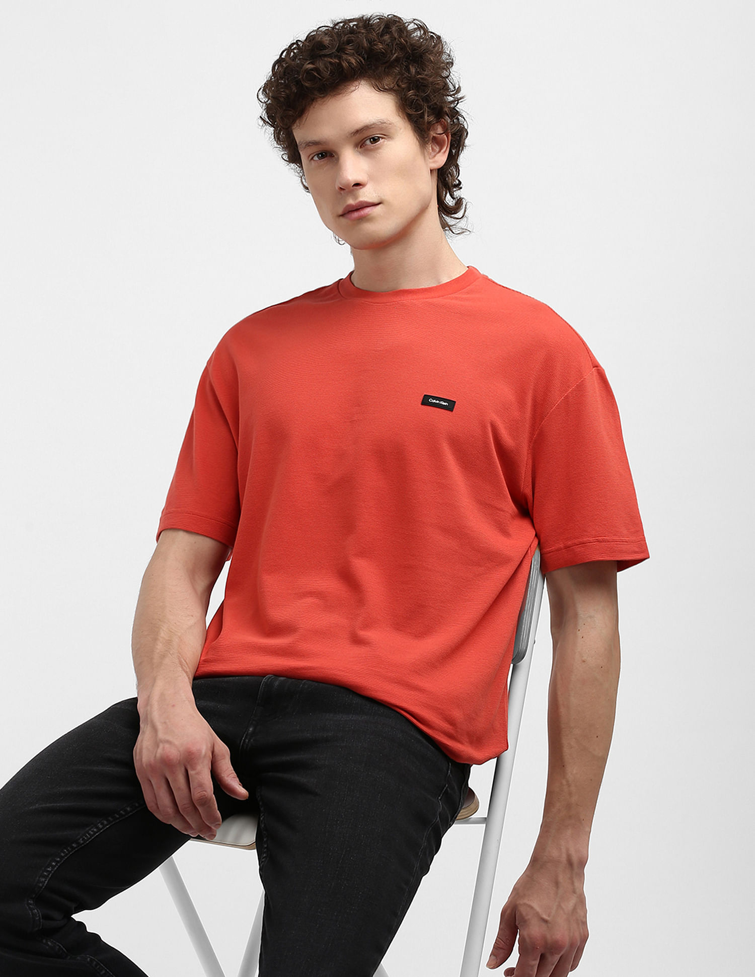 Calvin Klein Sustainable Logo Badge T-Shirt