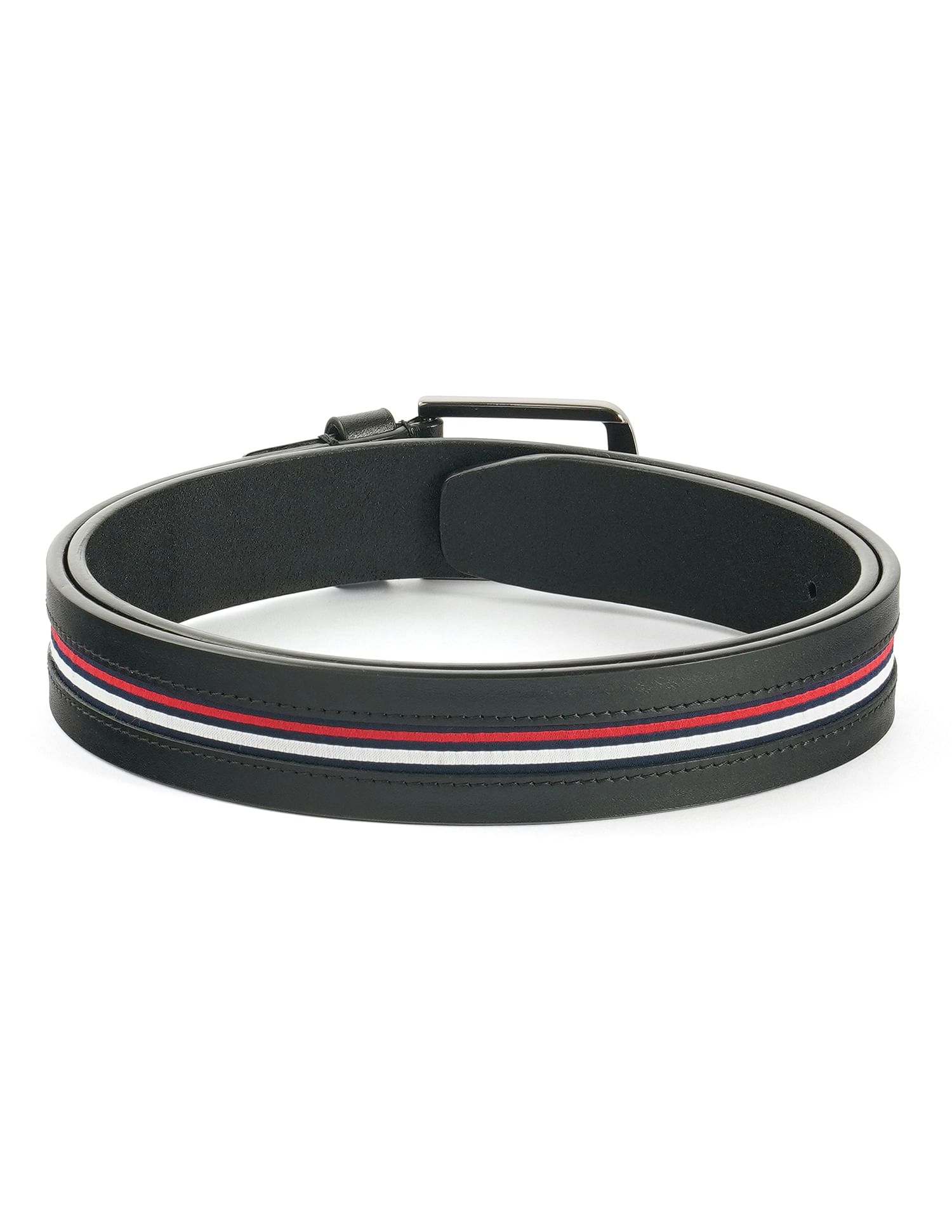 U.S. Polo Assn. Cutwork Leather Belt