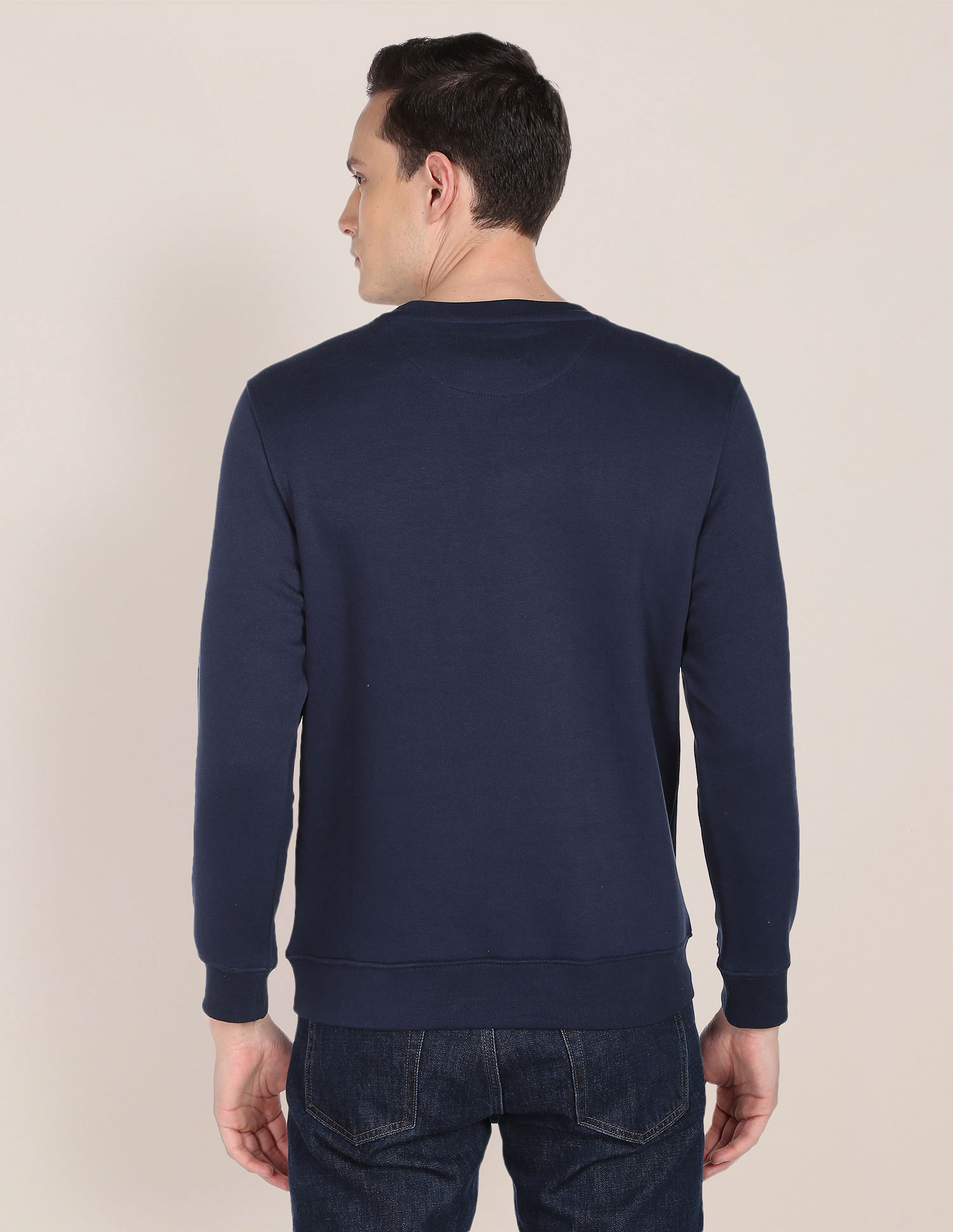 U.S. Polo Assn. Crew Neck Printed Logo Sweatshirt