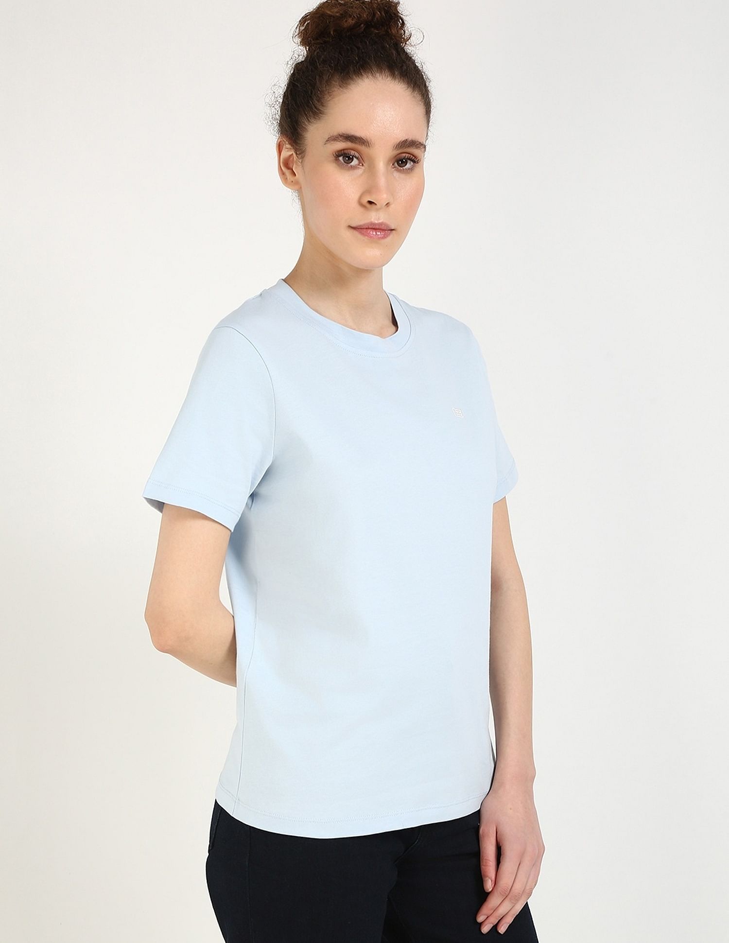 Tommy Hilfiger Solid Regular-Fit Cotton T-Shirt