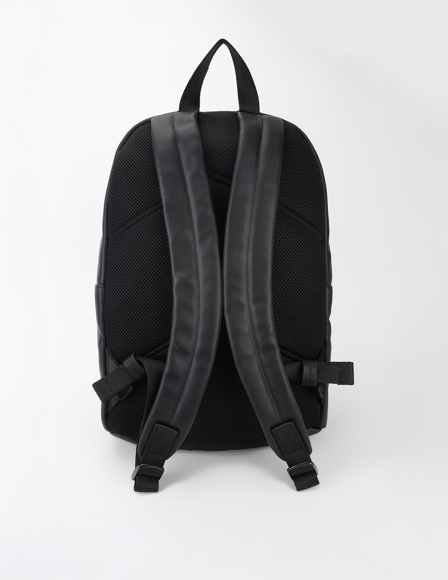 Calvin Klein Logo Black Polyester Backpack