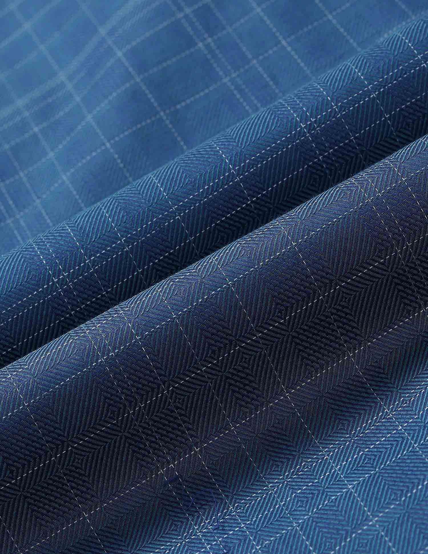 Arrow Liberty Classic Regular Fit Graph Checked Shirt