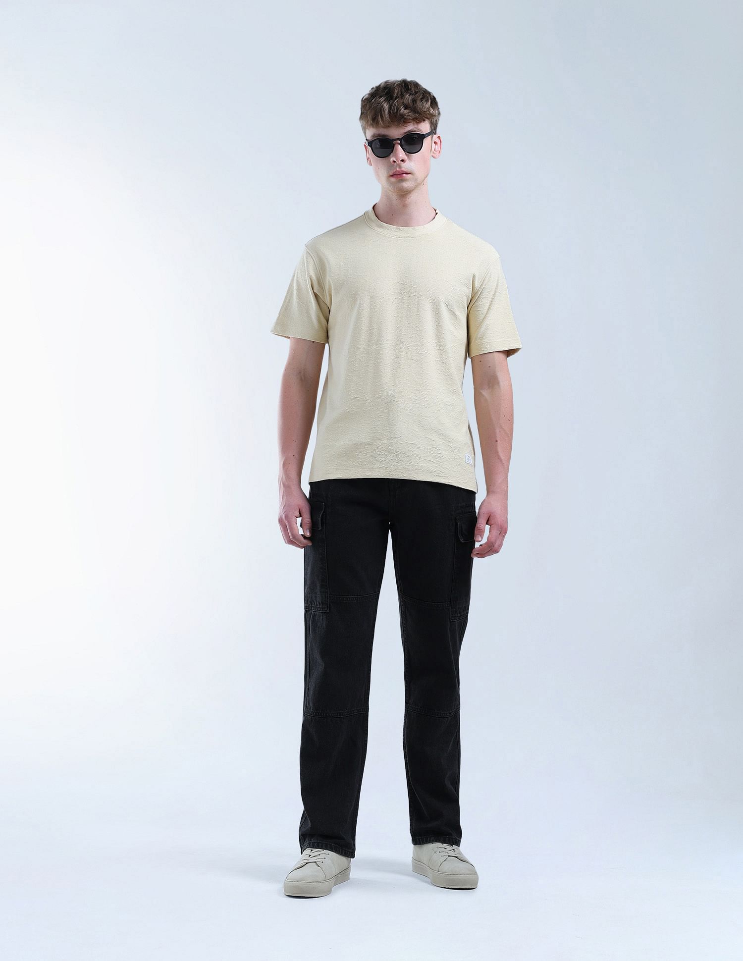 Flying Machine Cobain Loose Fit Max Cargo Jeans