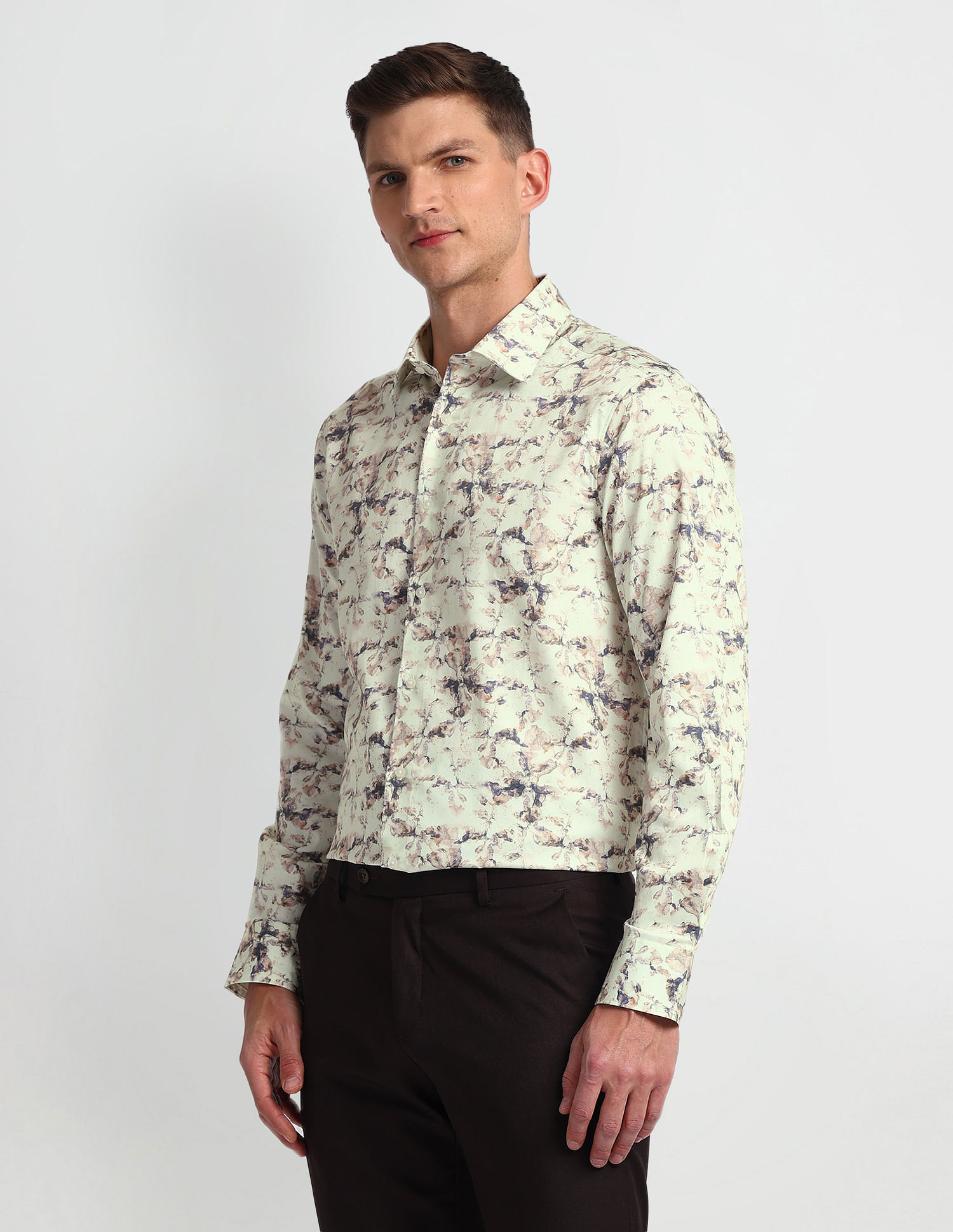 Arrow 1851 Digital Print Tailored Shirt Shirt