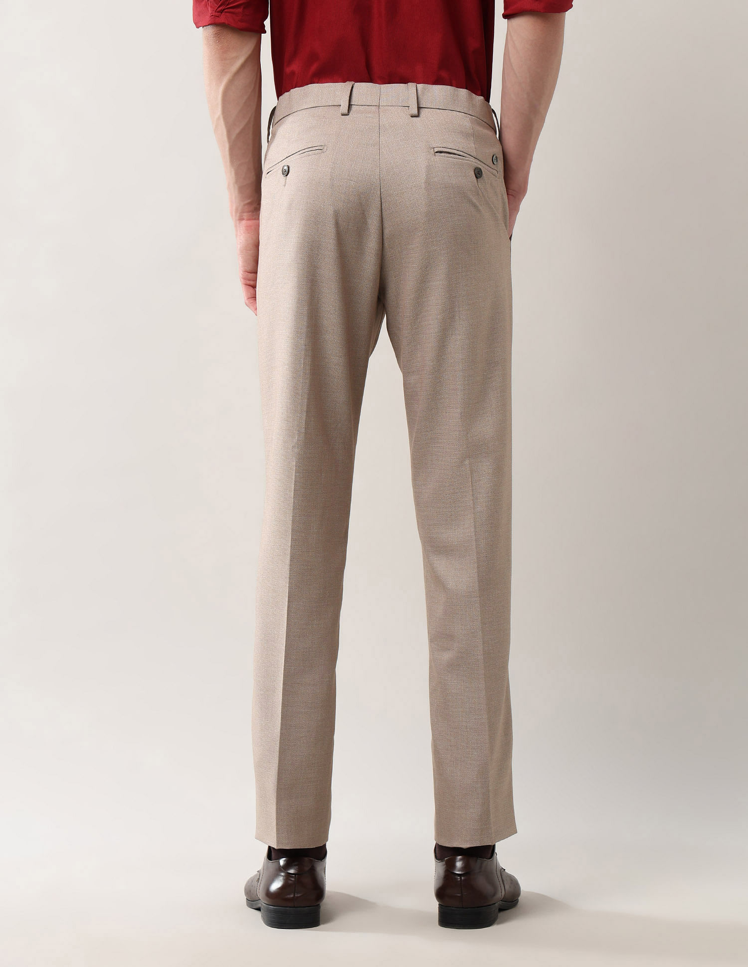 Arrow Textured Dobby Autoflex Trousers