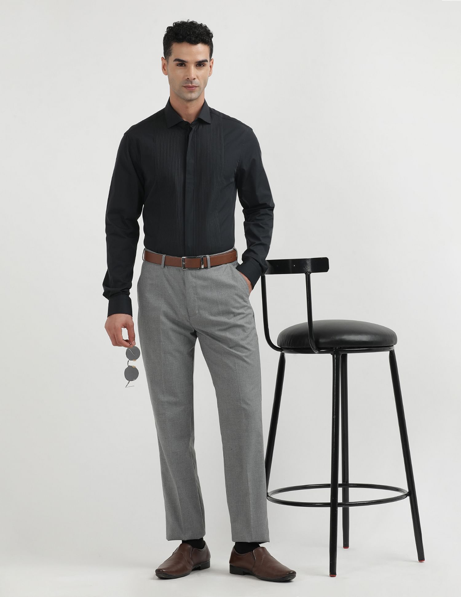 Tommy Hilfiger Slim Fit Tuxedo Shirt