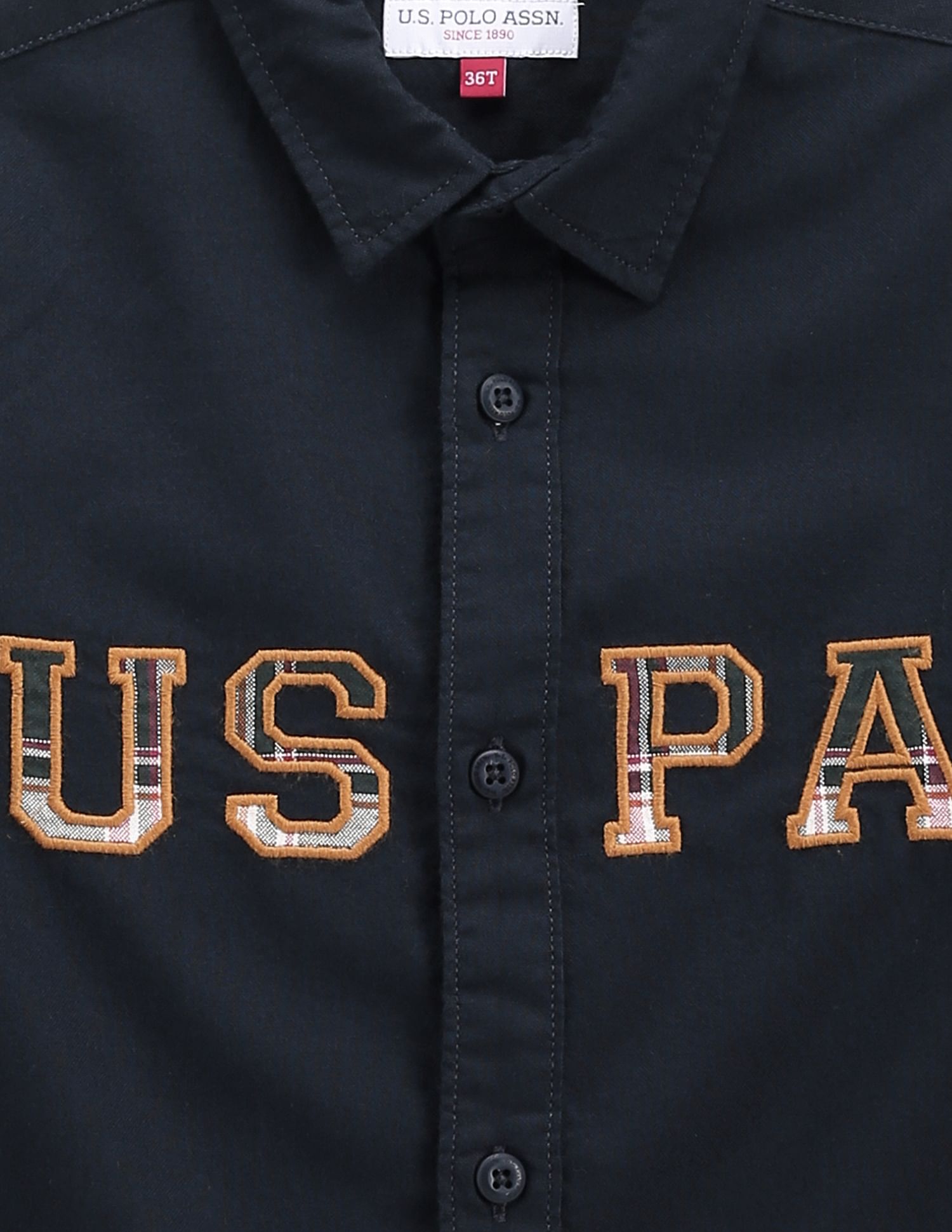 U.S. Polo Assn. Kids Boys Brand Appliqued Shirt