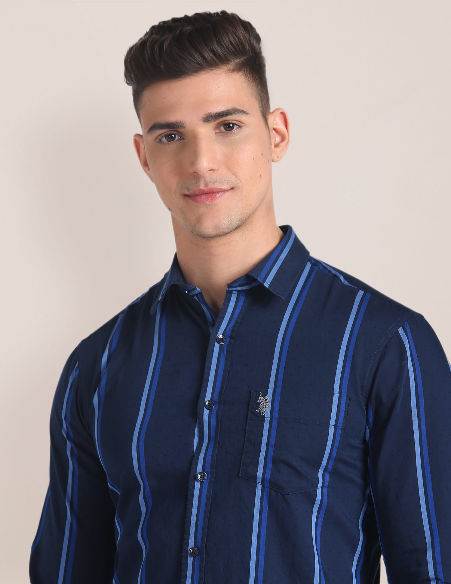 トップス Supreme Washed Stripe Polo Navy Supreme Washed Stripe Polo Black Men's - SS26 - US