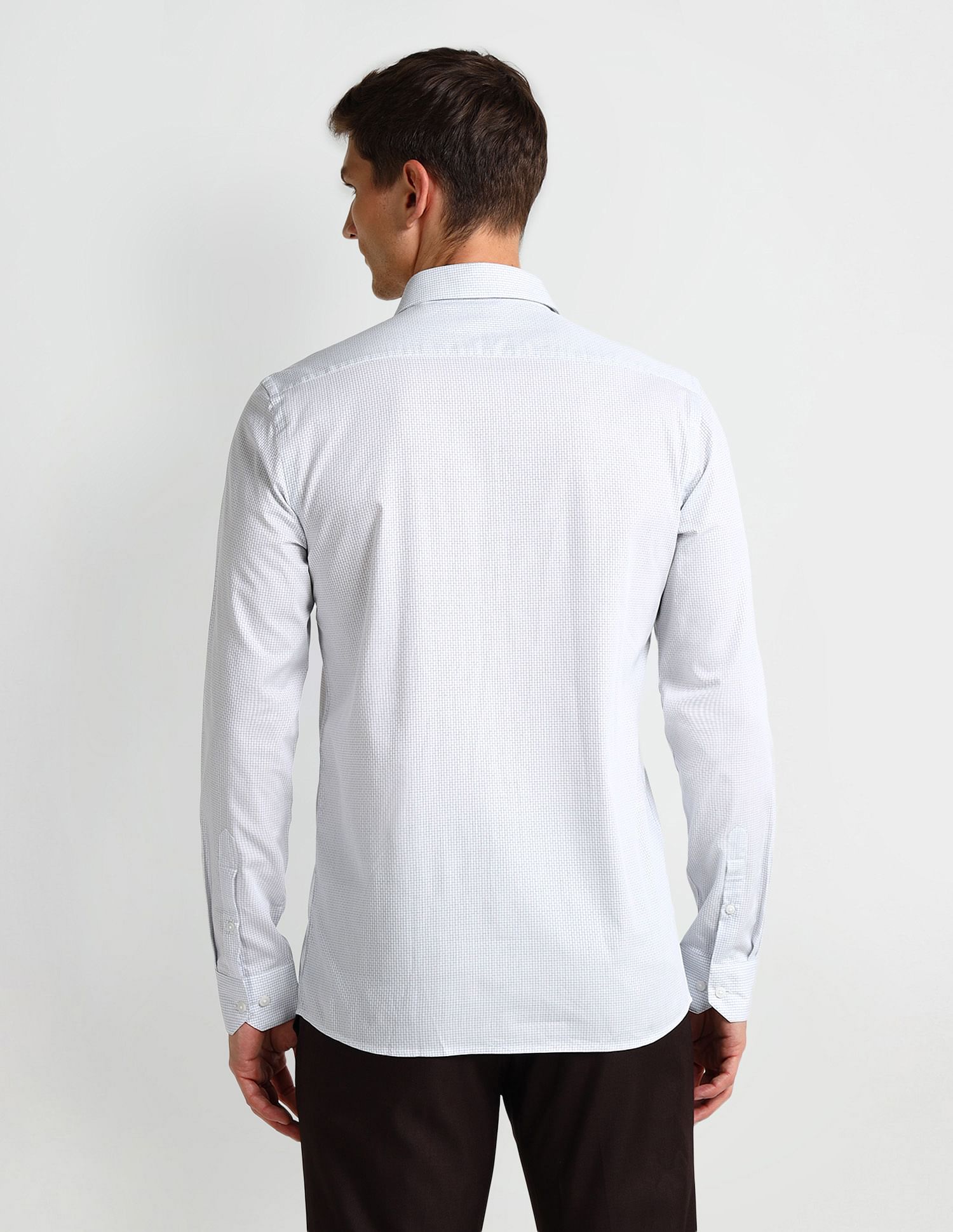 Arrow Manhattan Slim Fit Dobby Shirt
