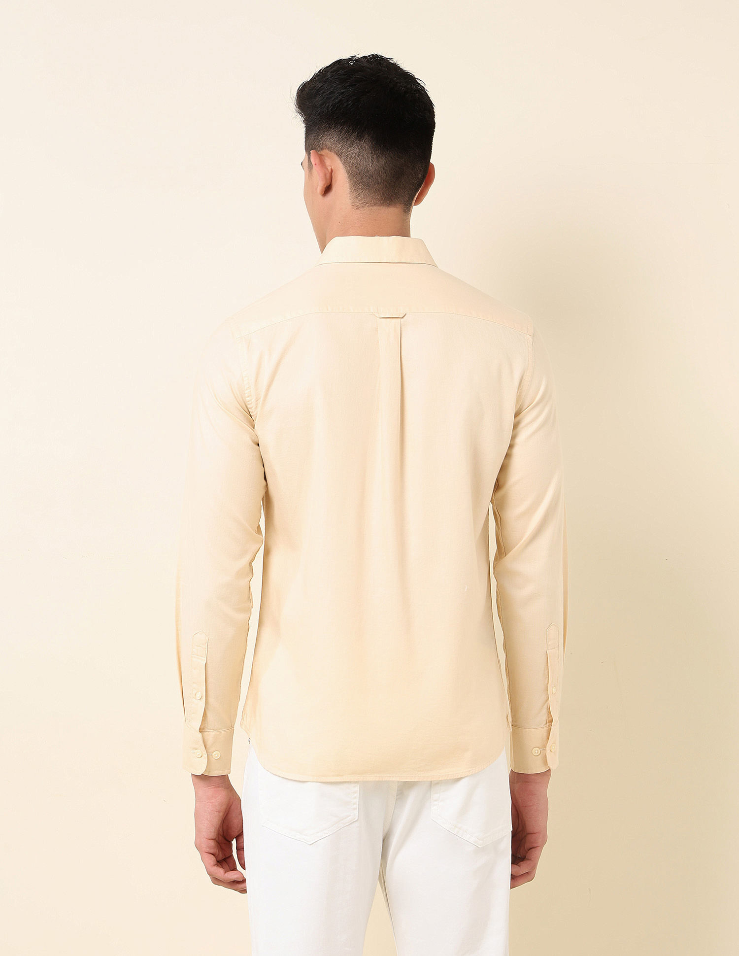 U.S. Polo Assn. Solid Pure Cotton Shirt