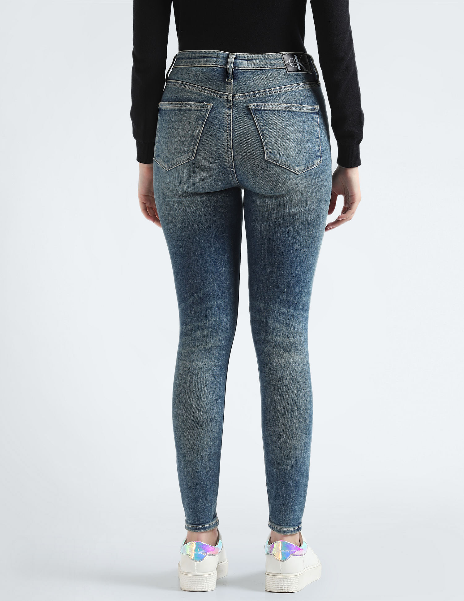 Calvin Klein Jeans High Rise Super Skinny Jeans