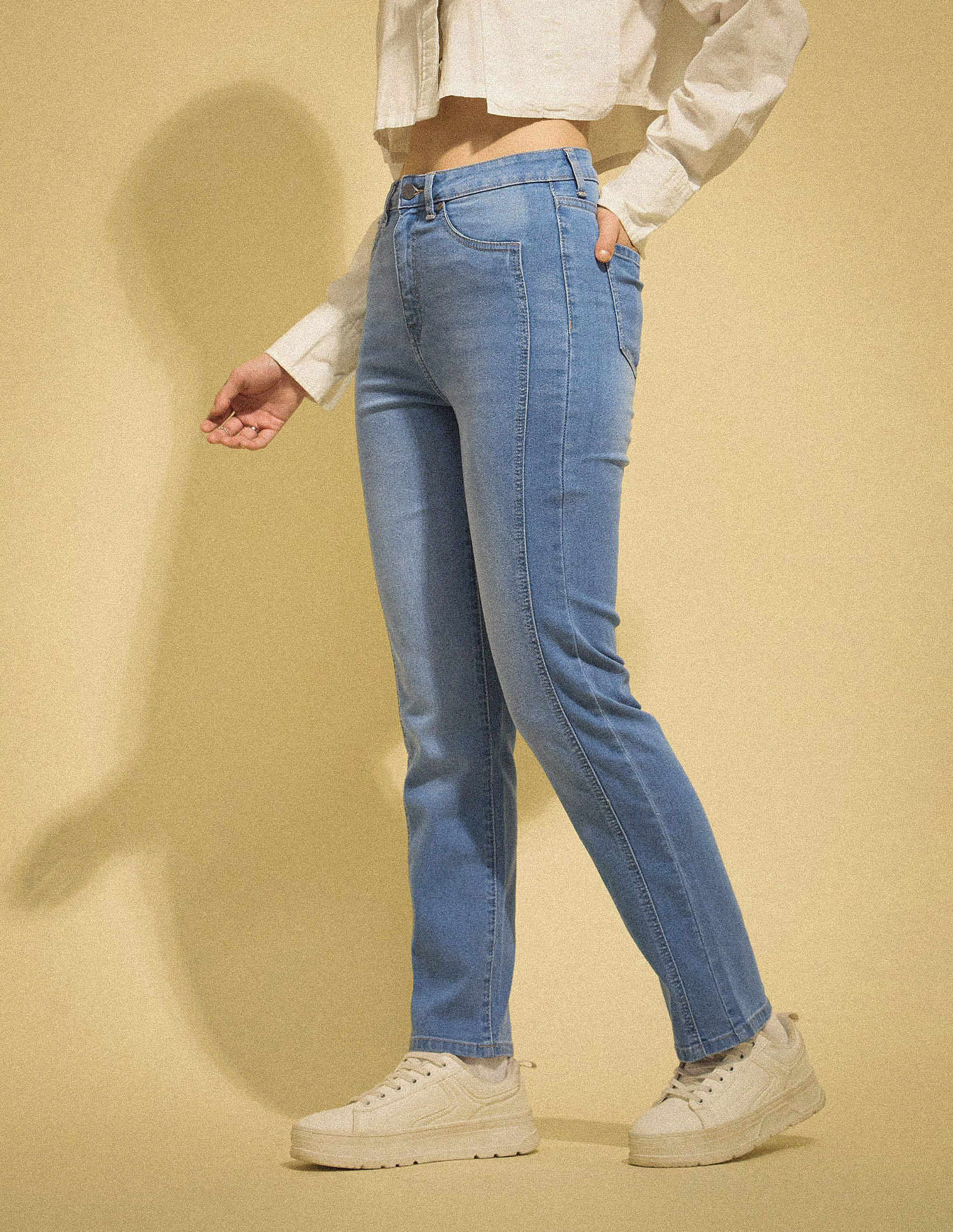 Flying Machine Women K-Street X Straight Fit Jeans