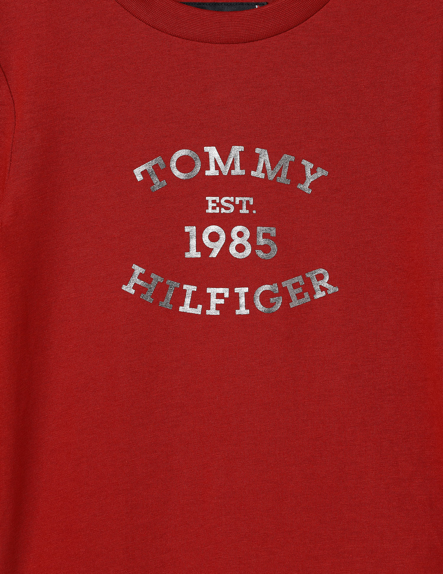 Tommy Hilfiger Kids Boys Transitional Monotype Foil T-Shirt