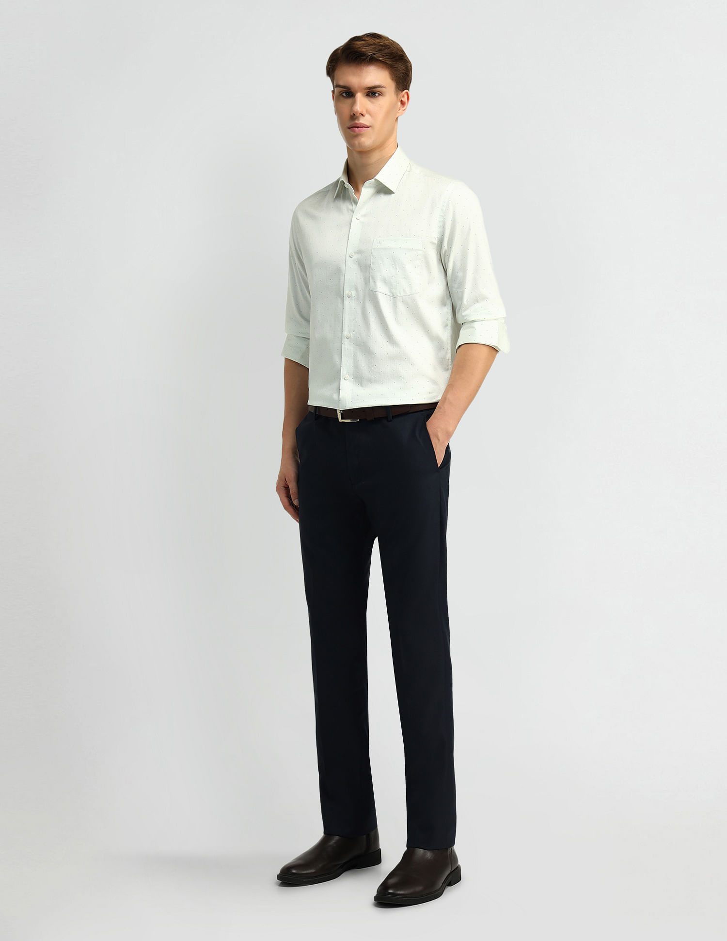 Arrow Manhattan Slim Cotton Shirt