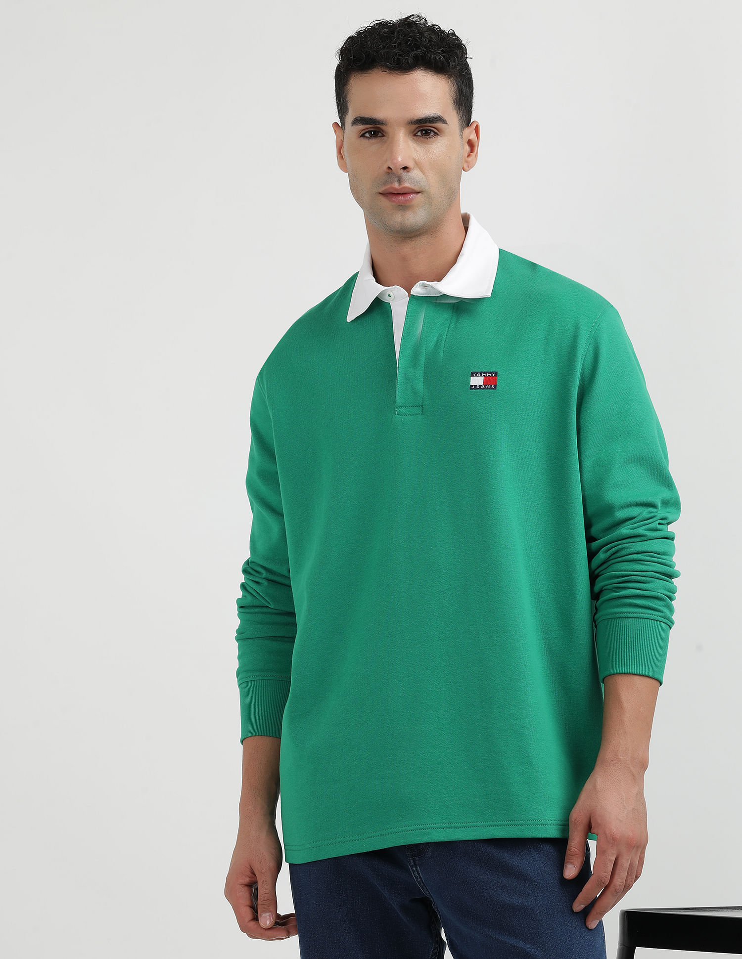 Tommy Hilfiger Badge Rugby Sustainable Polo Shirt
