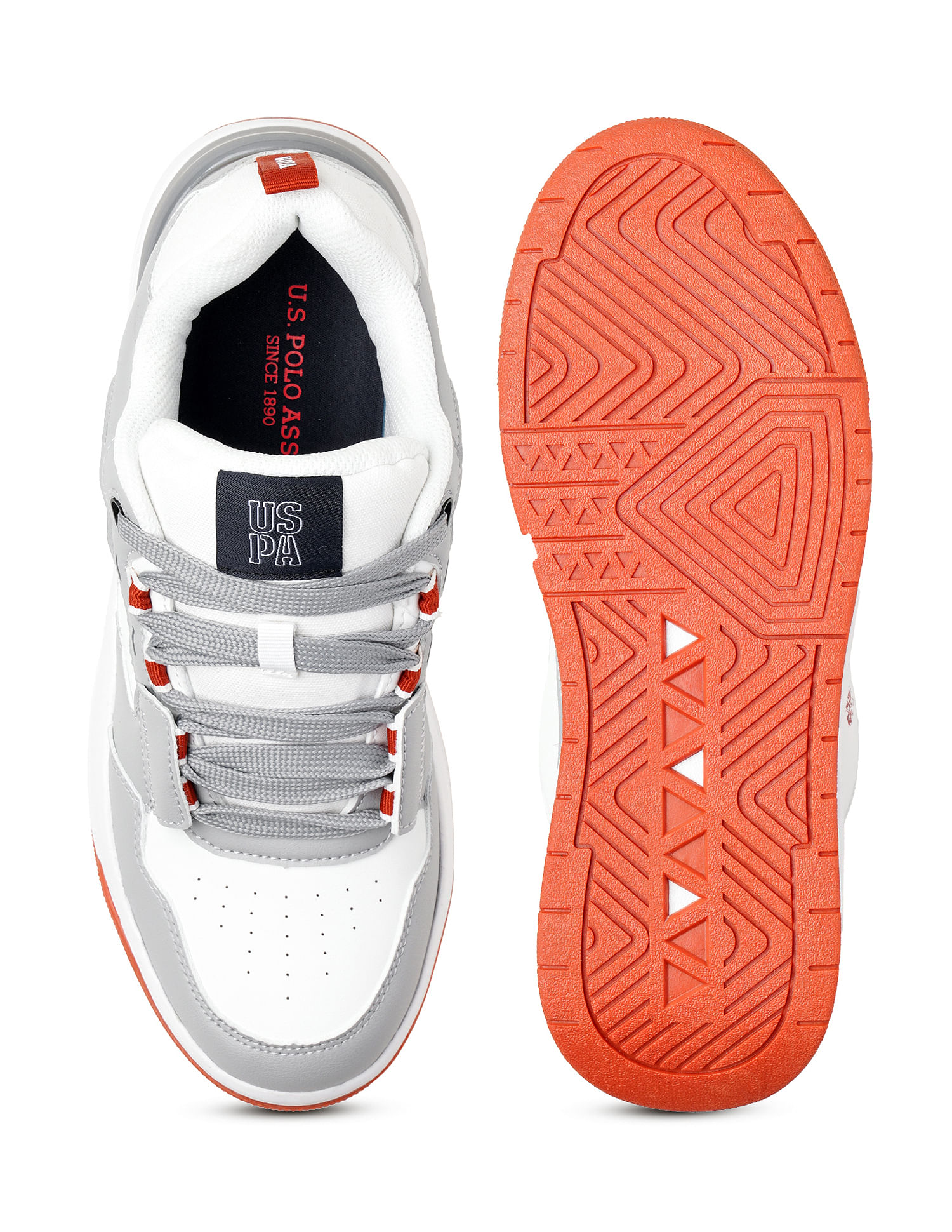 U.S. Polo Assn. Round Toe Colourblocked Vander Sneakers
