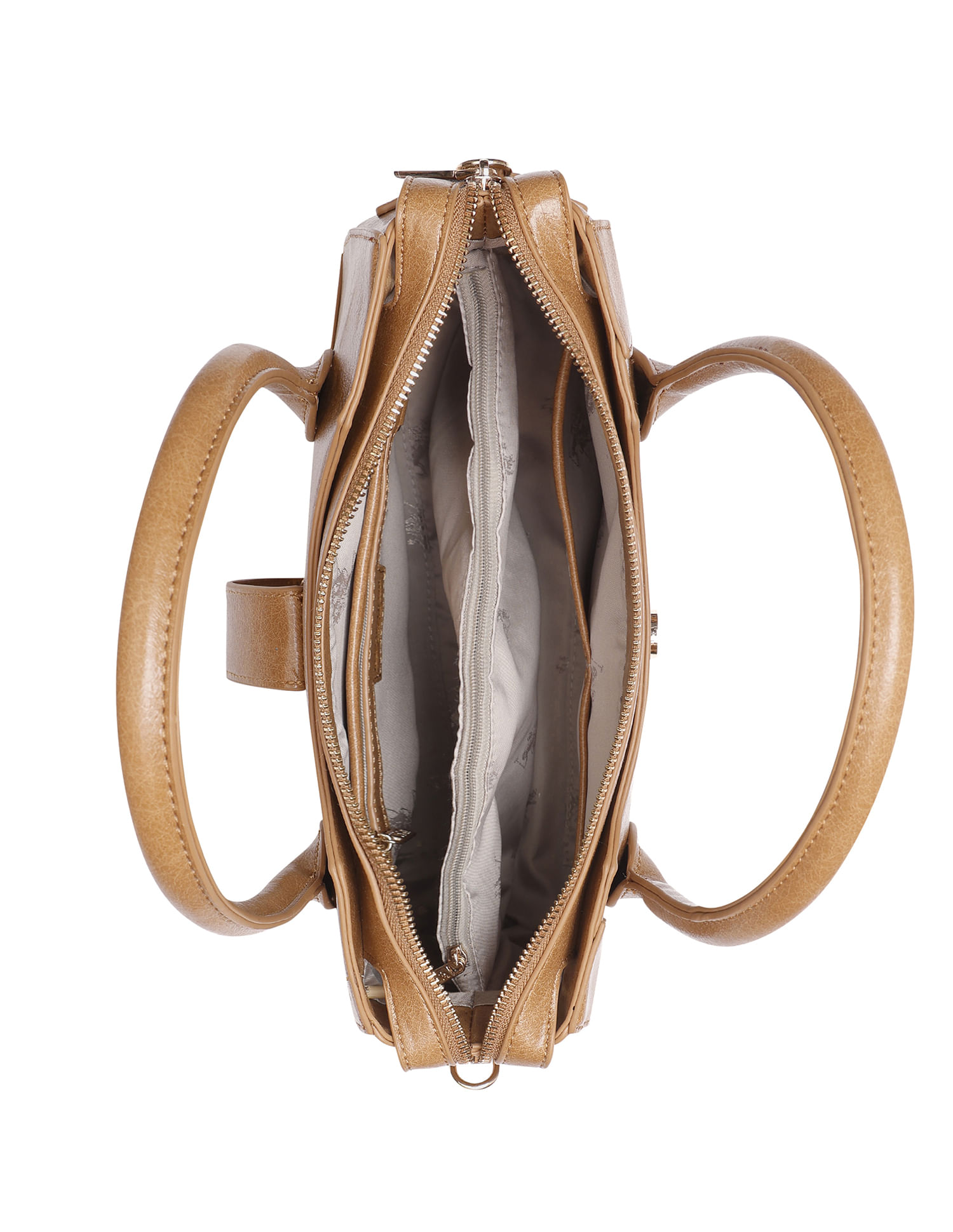 U.S. Polo Assn. Women Ami Textured Satchel Bag