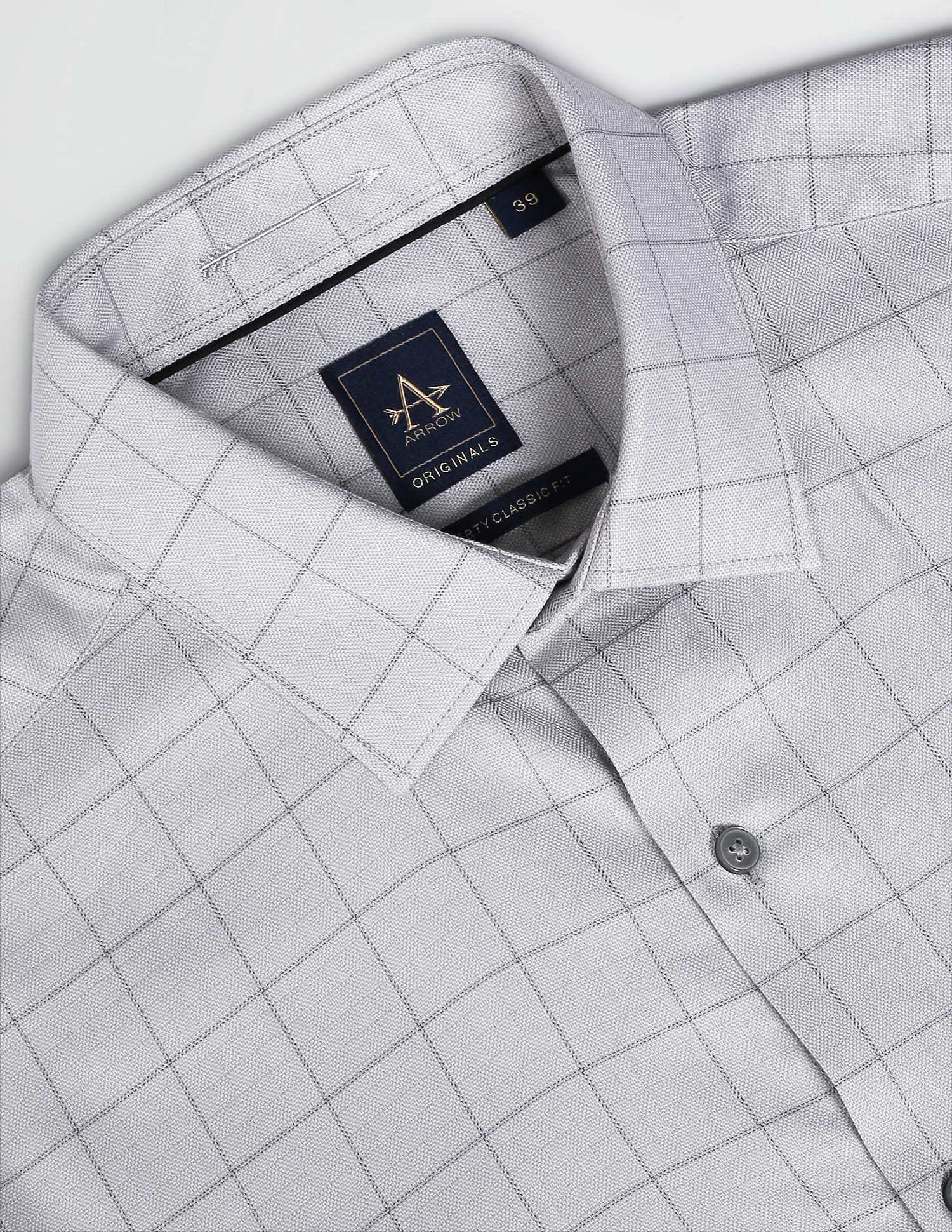 Buy Arrow Dobby Half Sleeve Formal Shirt