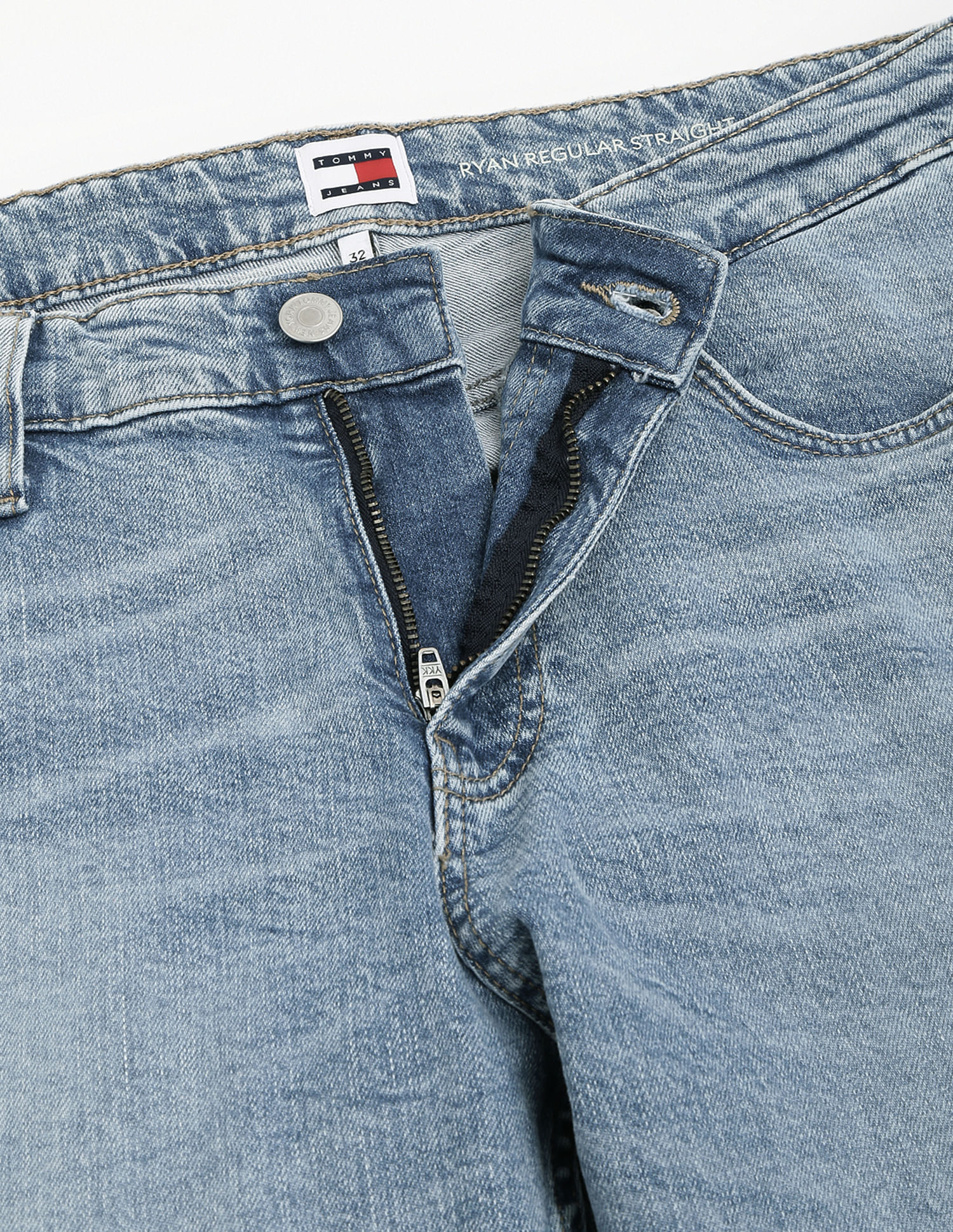 Tommy Hilfiger Ryan Straight Fit Stone Wash Jeans