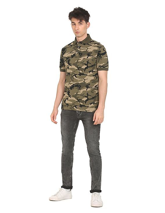 新品 BRIEFING MS CAMO PRINT POLO Briefing golf] MS camouflage Poro Relax Fit – GQ SHOP