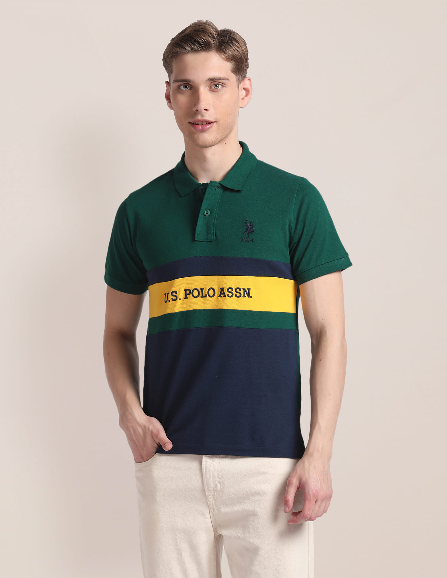 トップス HORIZONTAL STRIPES POLO L/S SHIRT Buy U.S. Polo Assn. Horizontal Stripe Cotton Polo Shirt - NNNOW.com