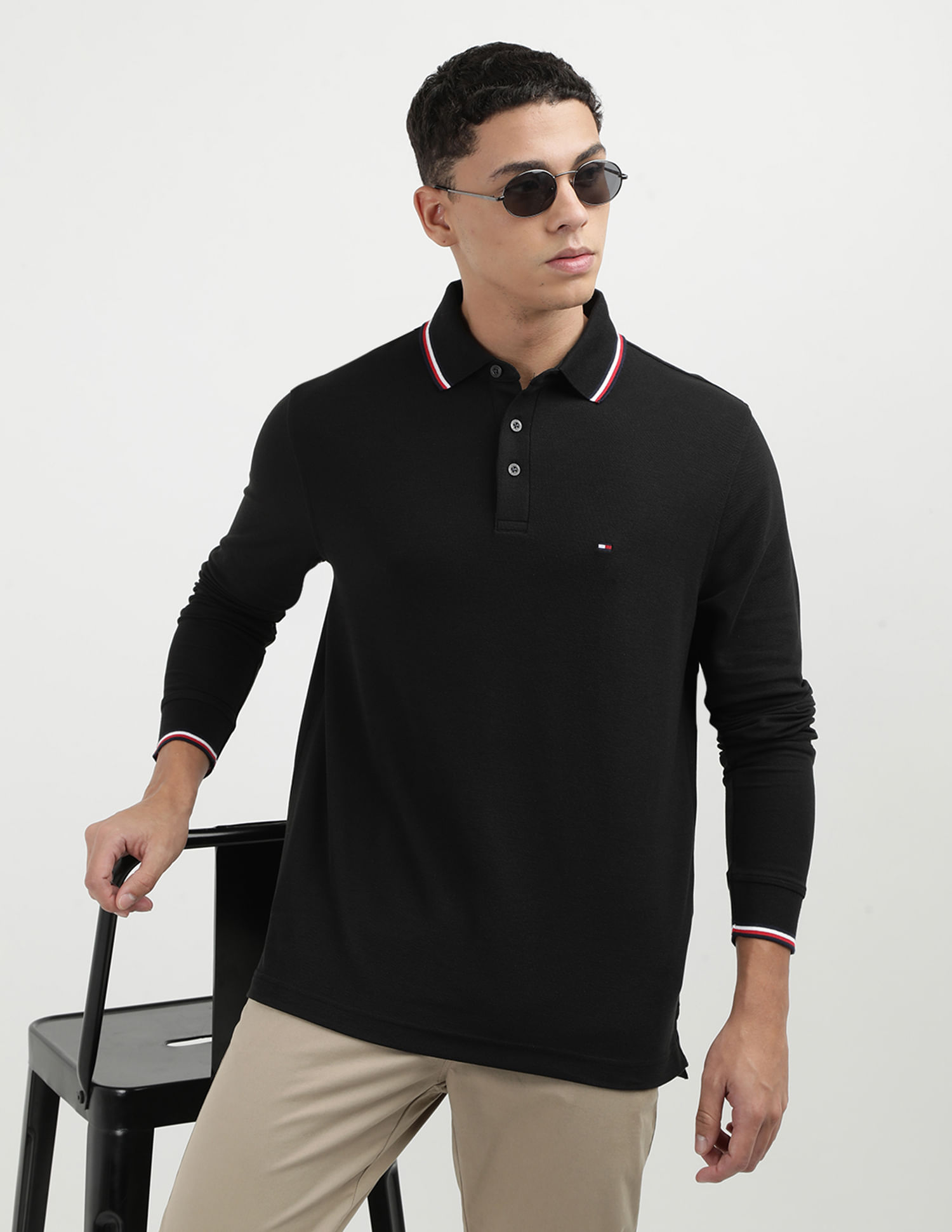 Sleeve Polo Shirt Tommy Hilfiger Grey Long Sleeve Buy Tommy