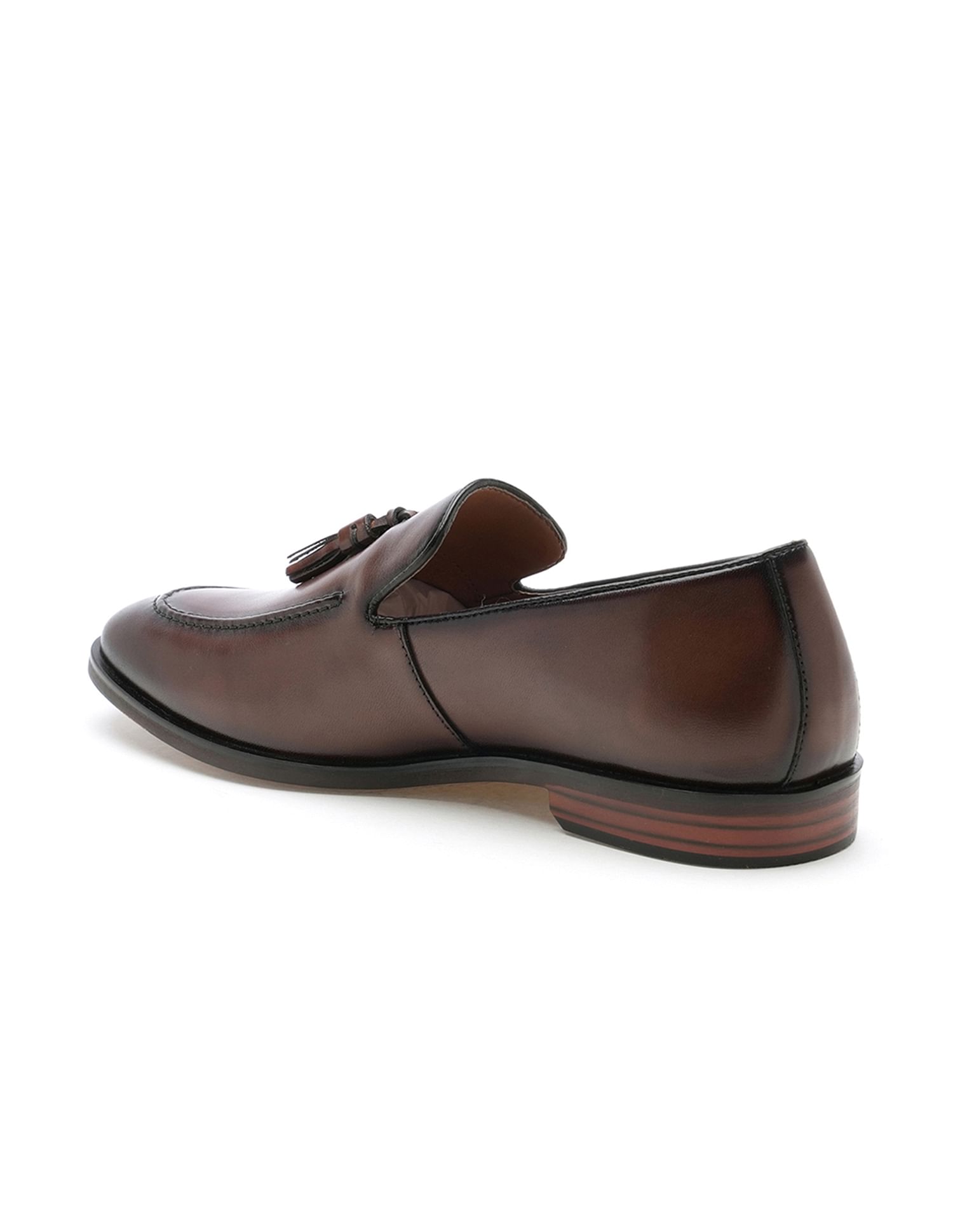 Arrow Pointed Toe Solid Ellipse Slip On Shoes