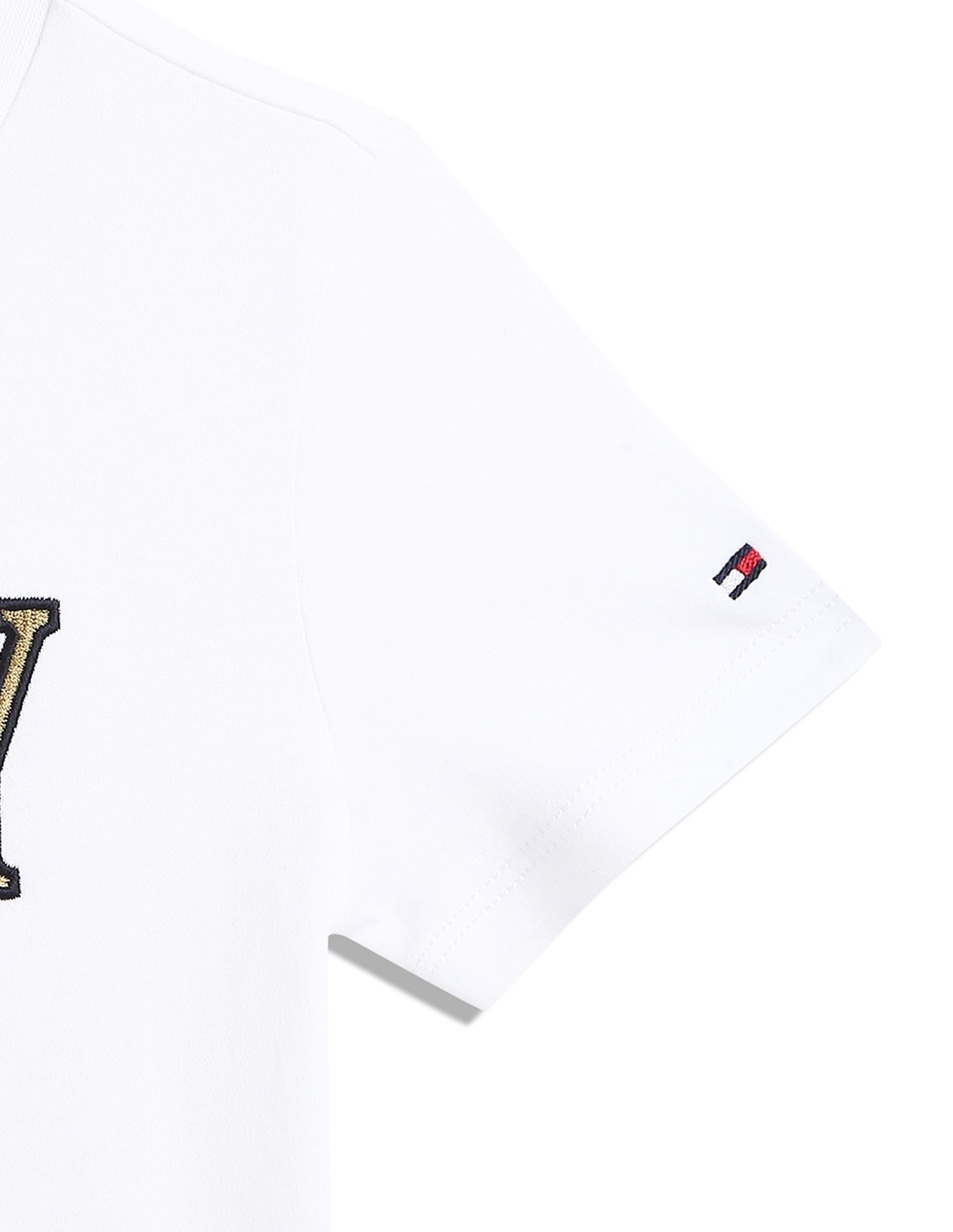Tommy Hilfiger Kids Boys Logo Regular-Fit Cotton T-Shirt