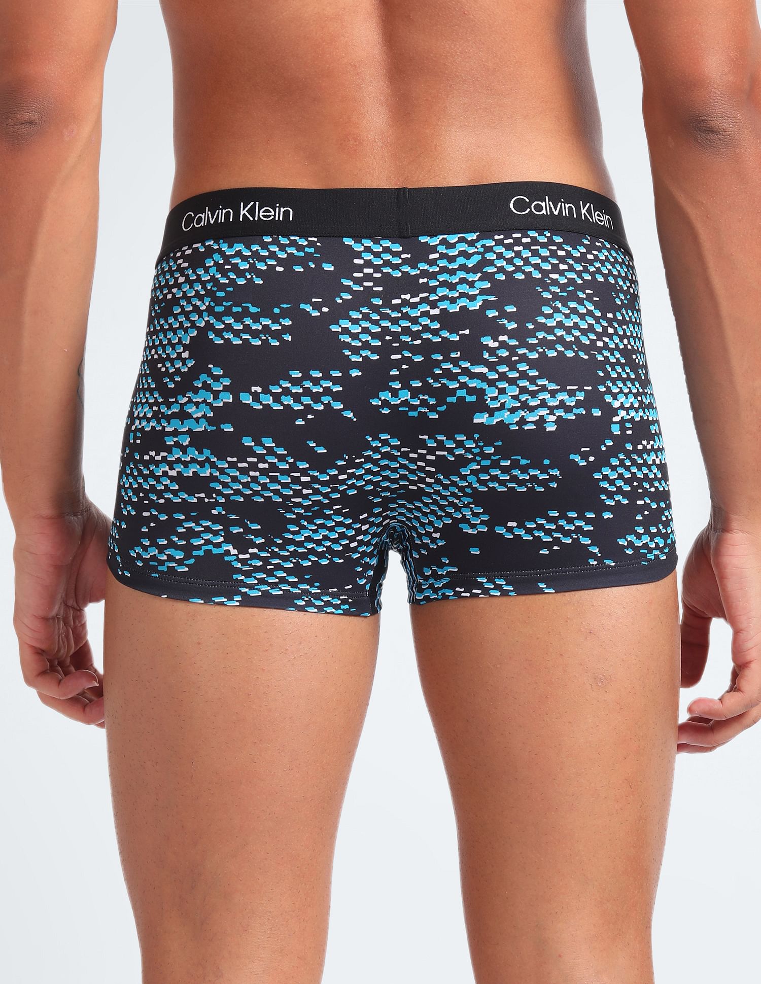 Calvin Klein Underwear Reprocessed Polyester Graphic Print Trunks