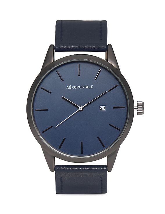 Buy Aeropostale Stainless Steel Back Analogue Watch