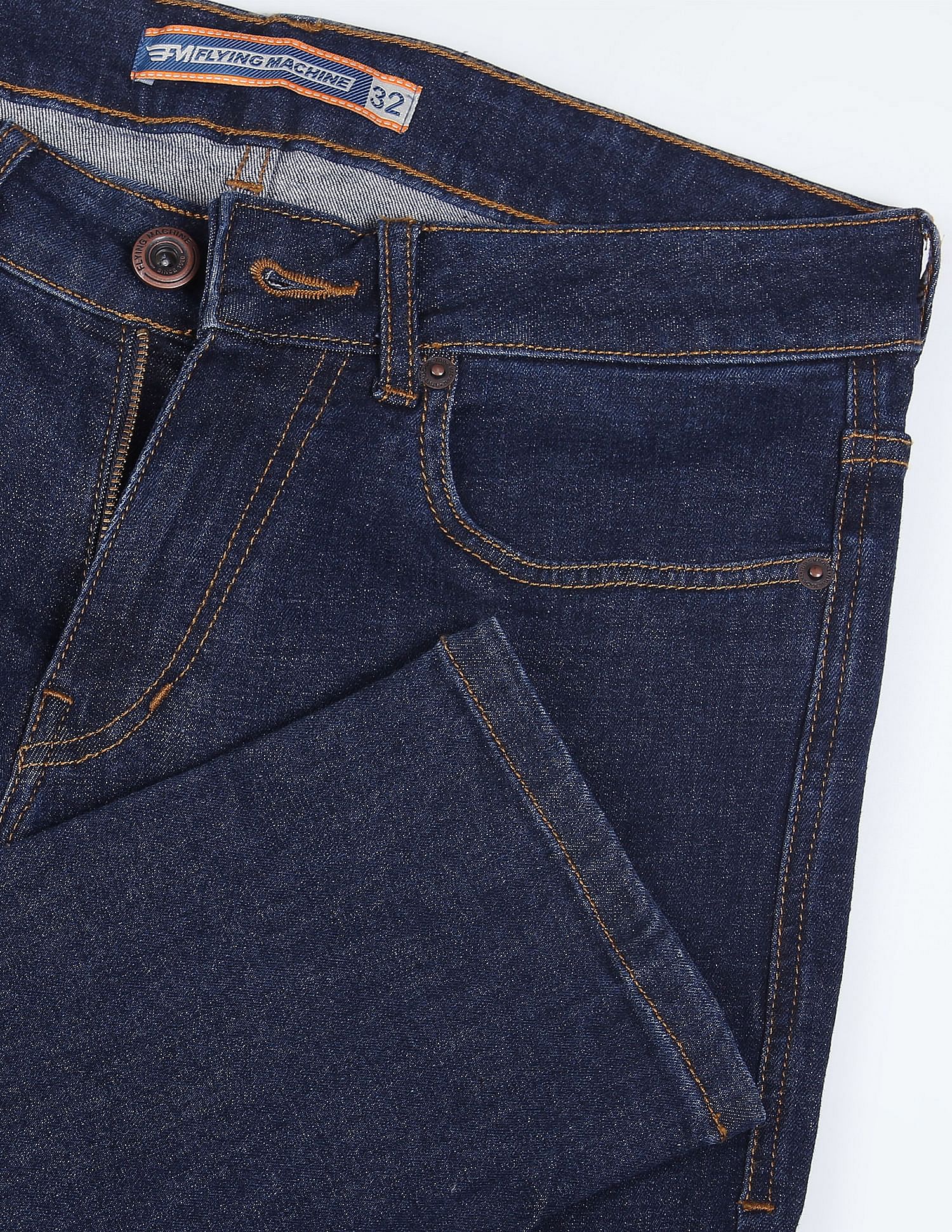 Flying Machine Jackson Skinny Fit Rinsed Jeans
