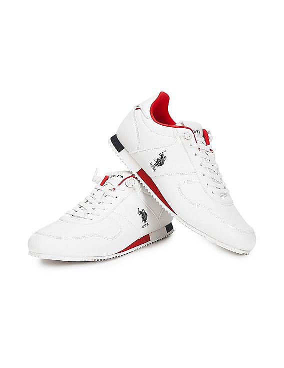 Buy . Polo Assn. Lace Up Panelled Sorrento  Sneakers 