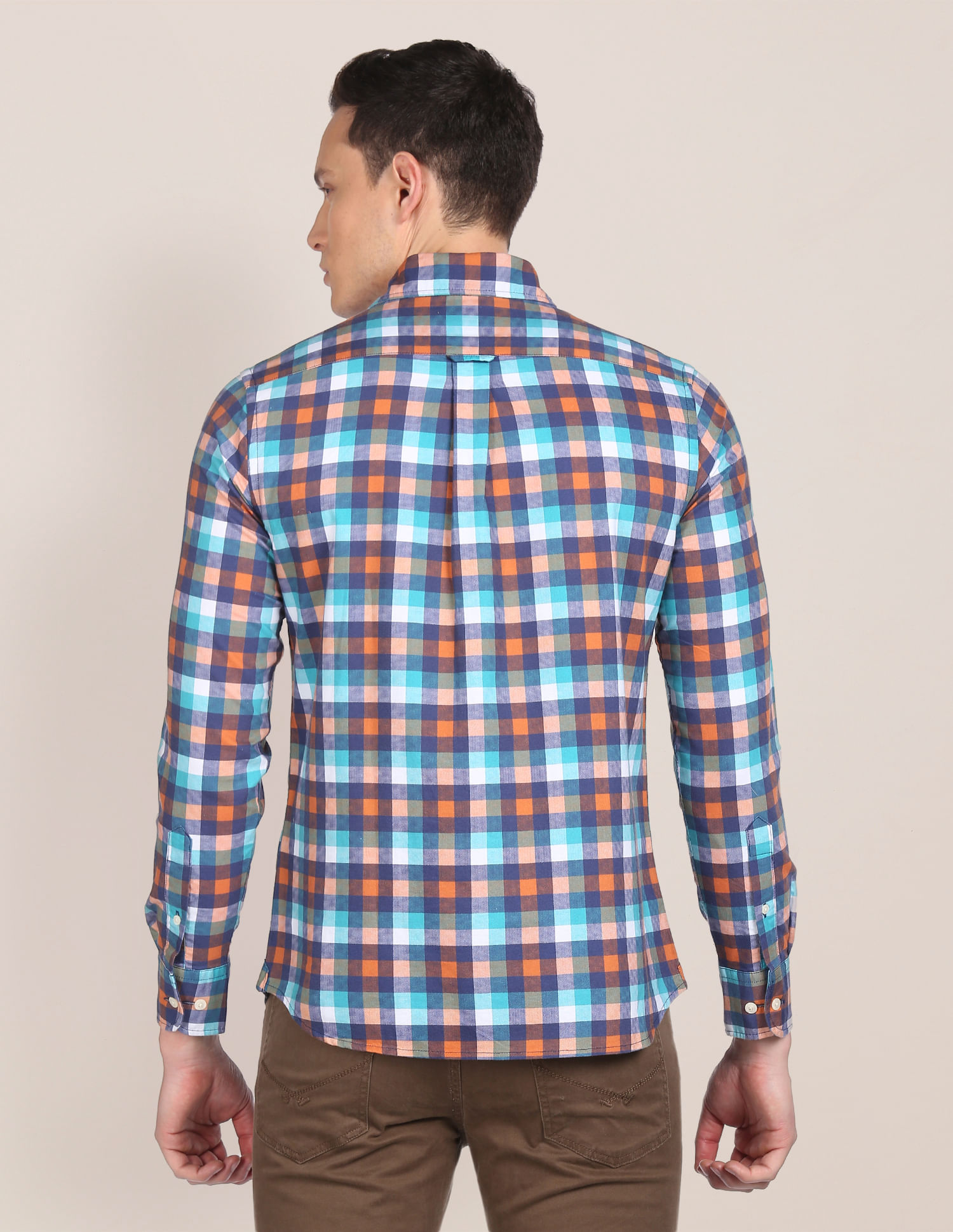 U.S. Polo Assn. Cotton Check Casual Shirt
