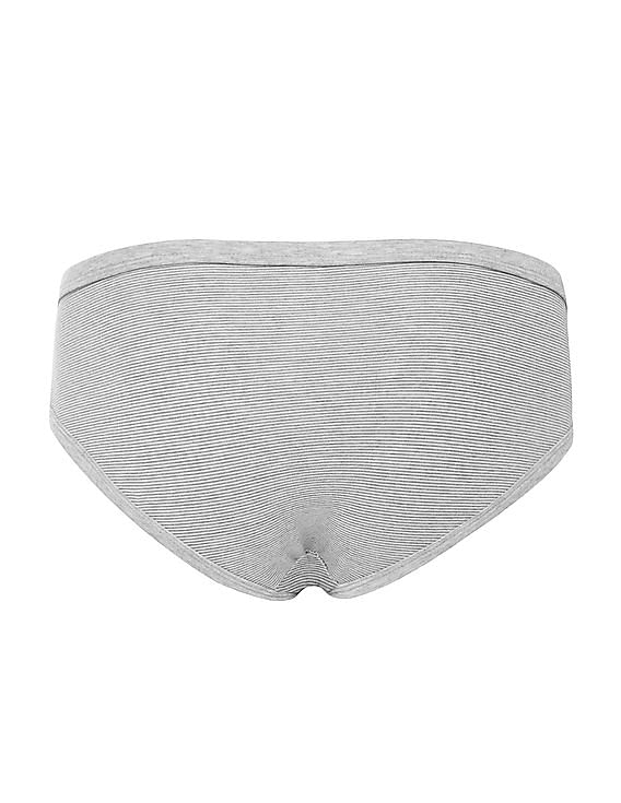 Aeropostale Heathered Striped Hipster Panties