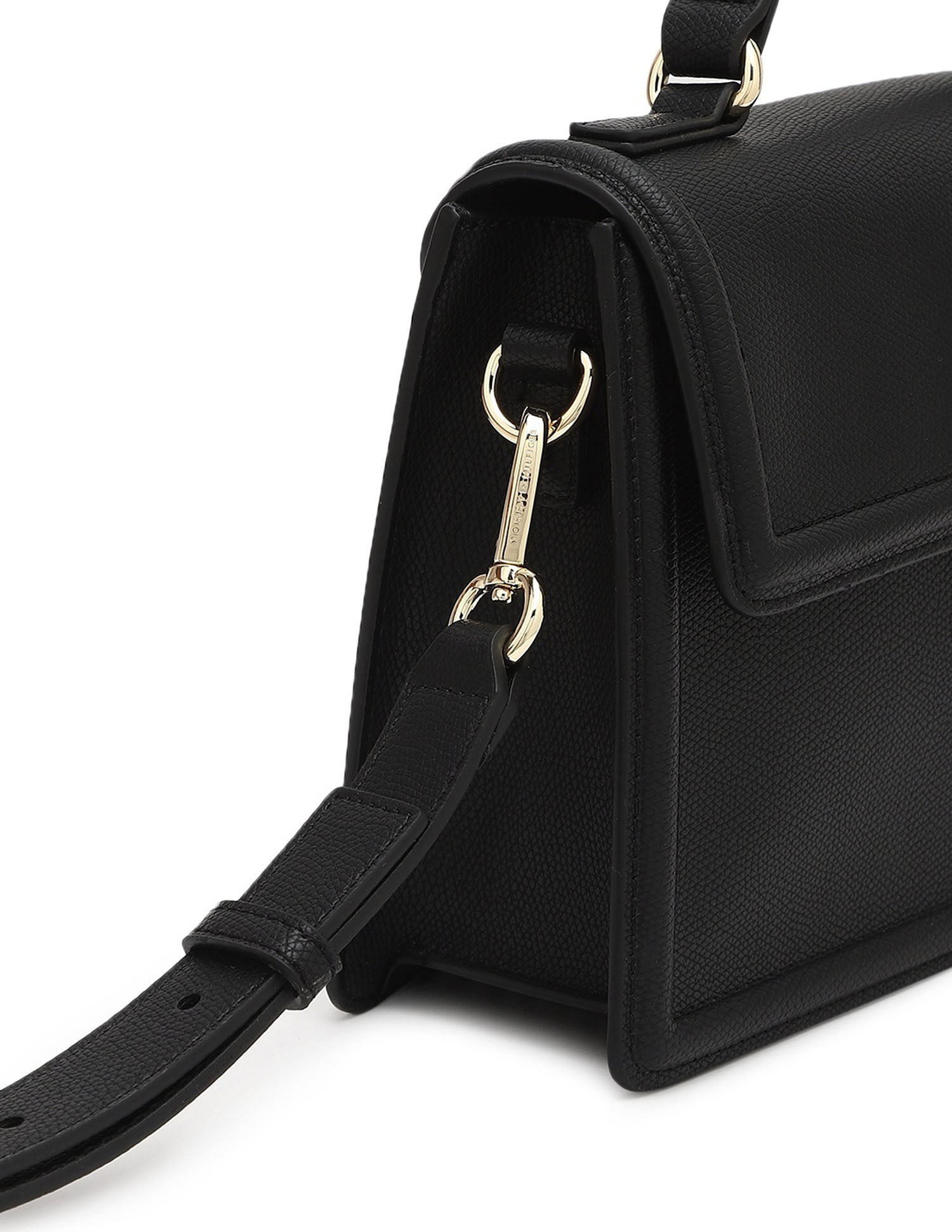Tommy Hilfiger Textured Beige Polyester Sling Bag