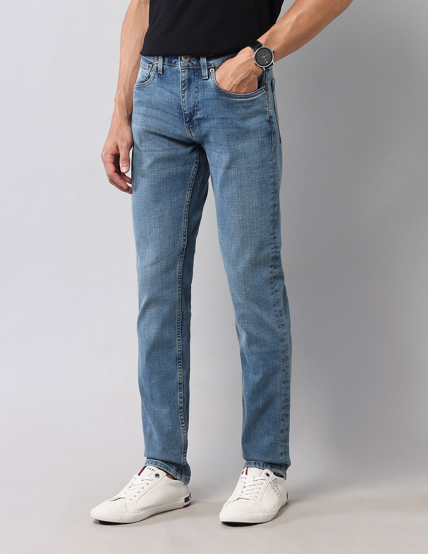 U.S. Polo Assn. Denim Co. Regallo Skinny Fit Blue Vintage Jeans