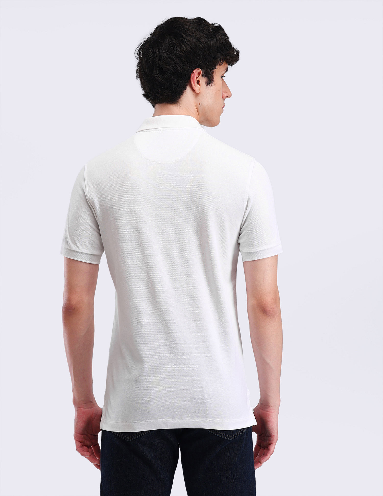 Flying Machine Knitted Regular Fit Polo Shirt