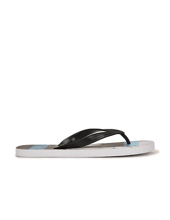 Aeropostale Printed Footbed Flip Flops