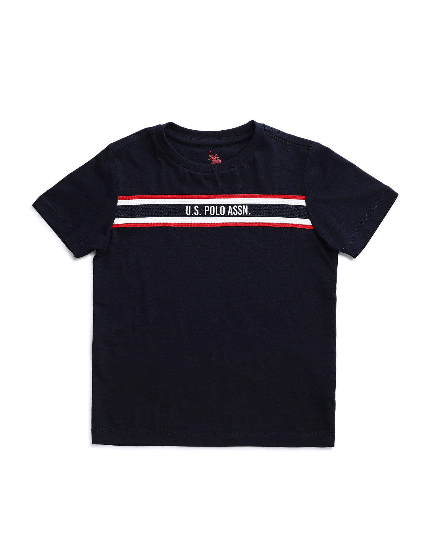 U.S. Polo Assn. Kids Boys Logo Printed T-Shirt
