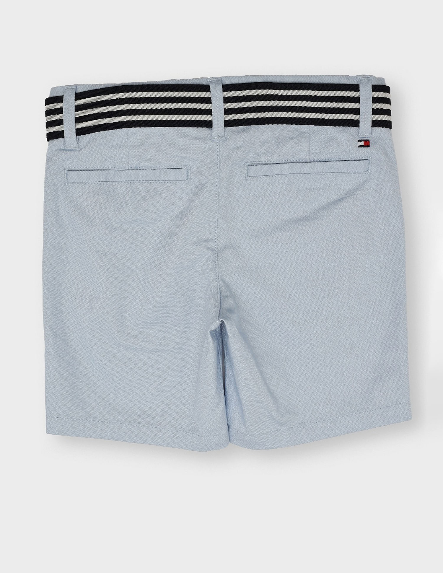 Tommy Hilfiger Kids Boys Solid Regular-Fit Cotton Shorts