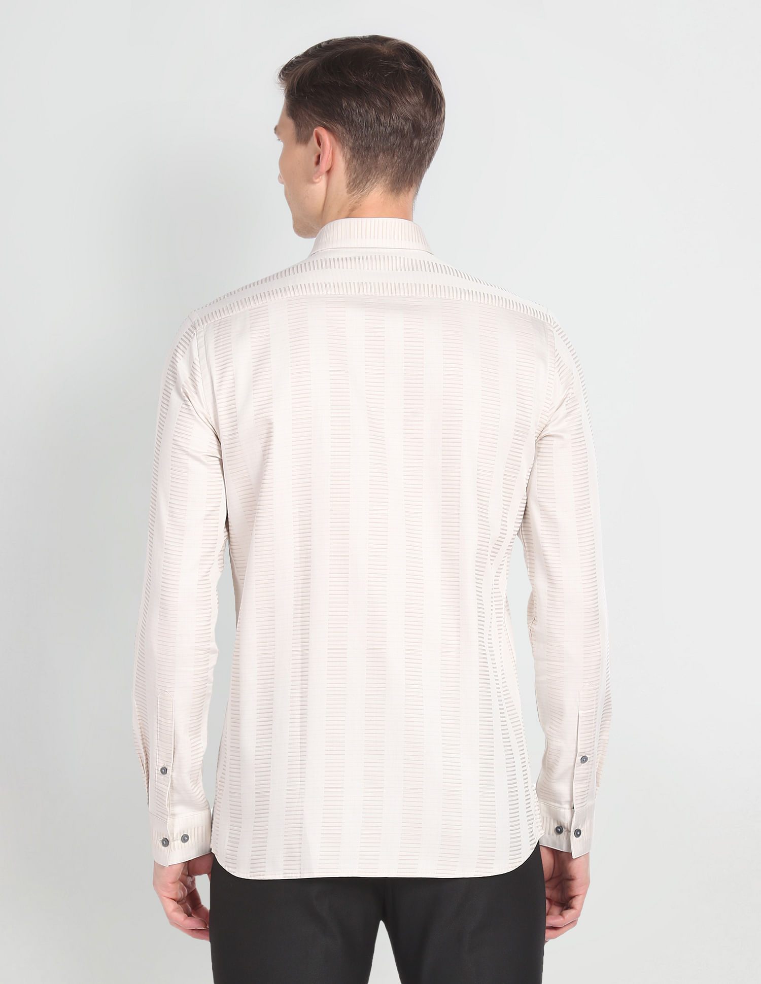 Arrow Newyork Vertical Stripe Slim Fit Shirt