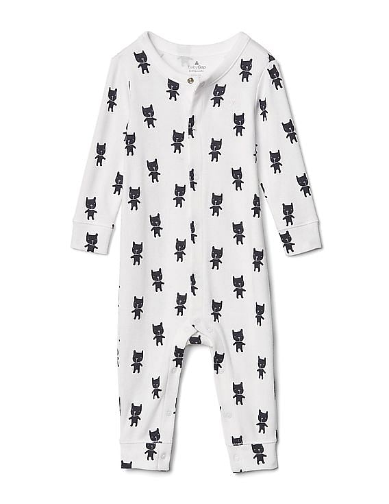 Buy GAP Baby Baby White Favorite Bear One Piece NNNOW