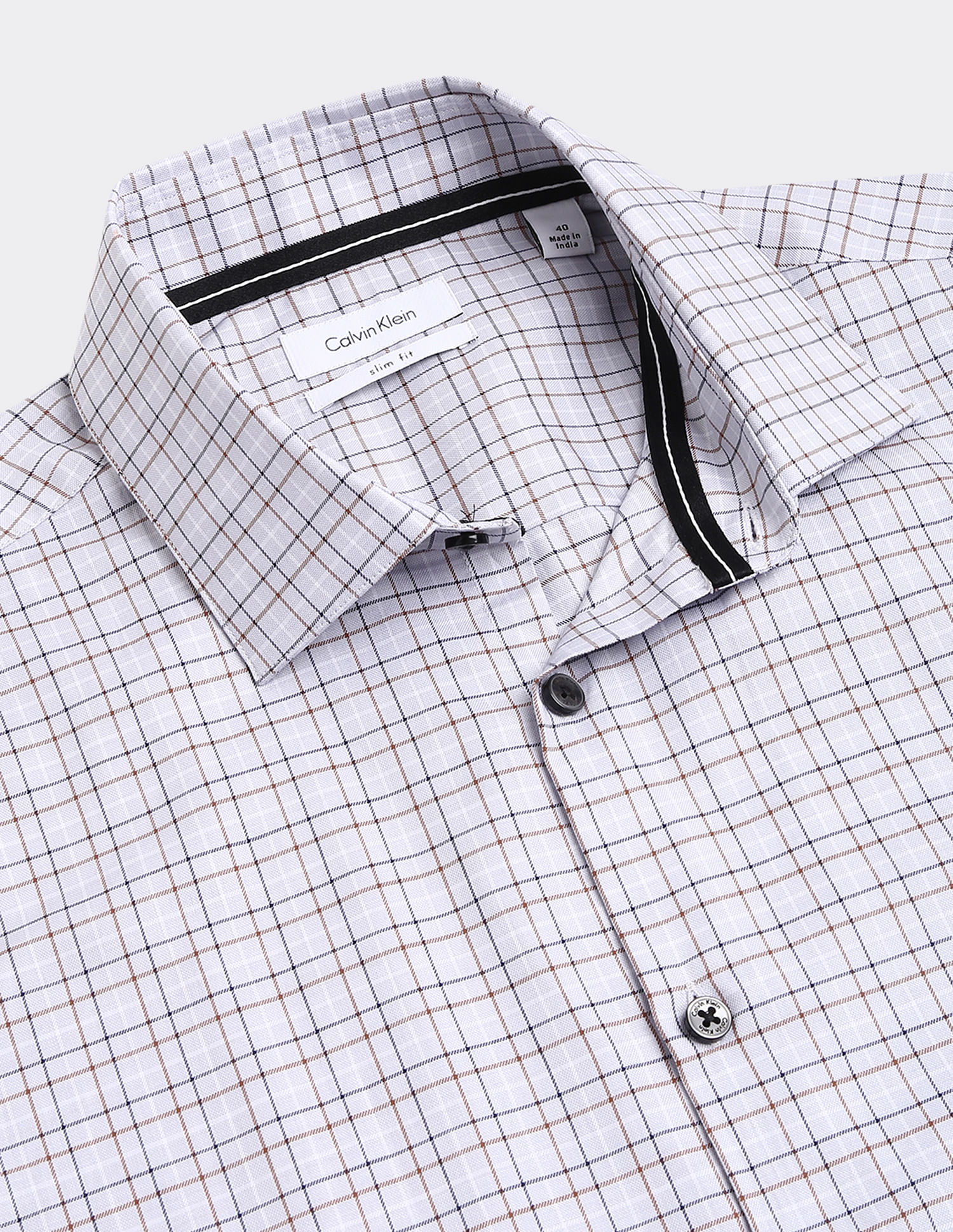 Calvin Klein Tartan Check Twill Shirt