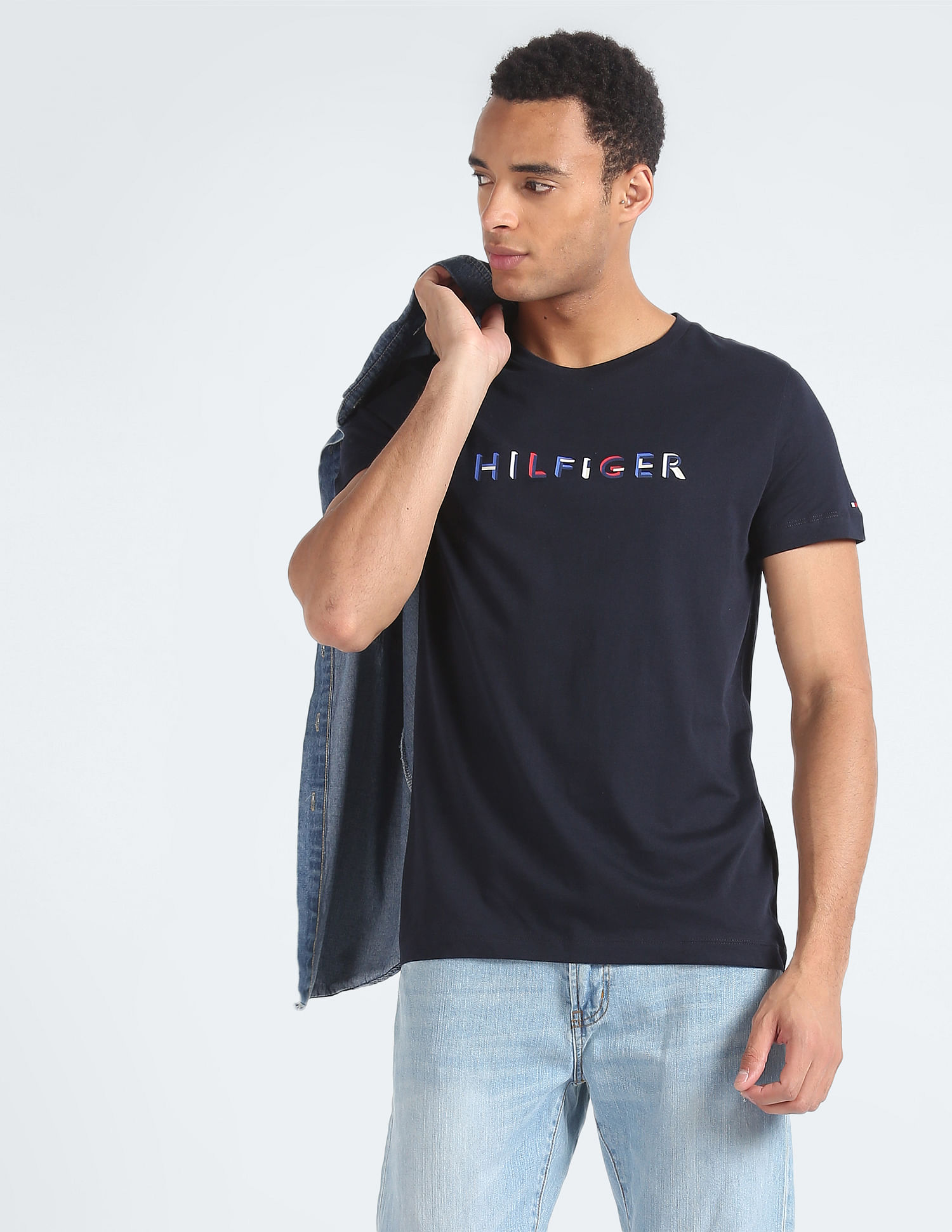 Tommy Hilfiger Transitional Cotton Slim Fit T-Shirt