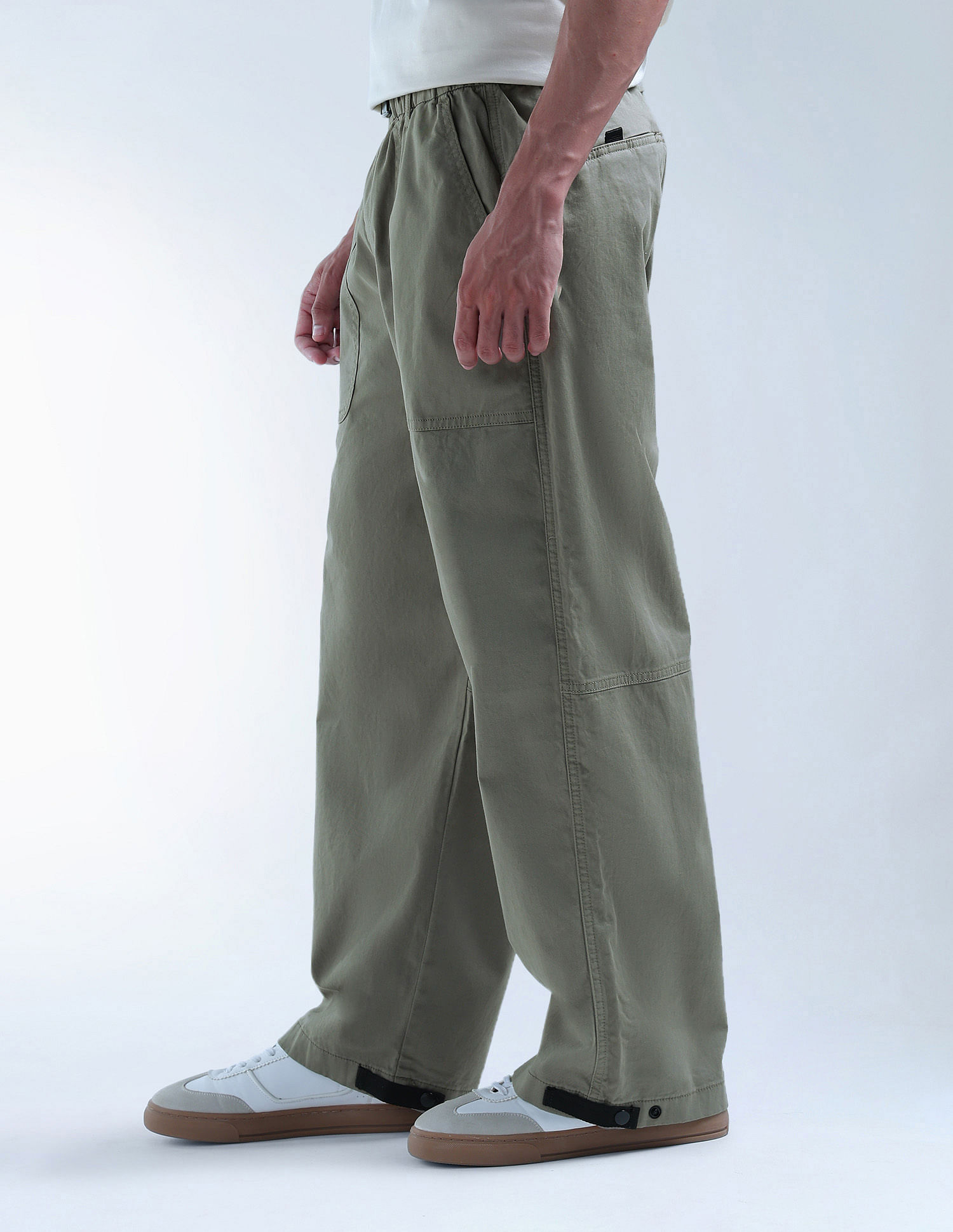Flying Machine Twill Relaxed Fit Cargos