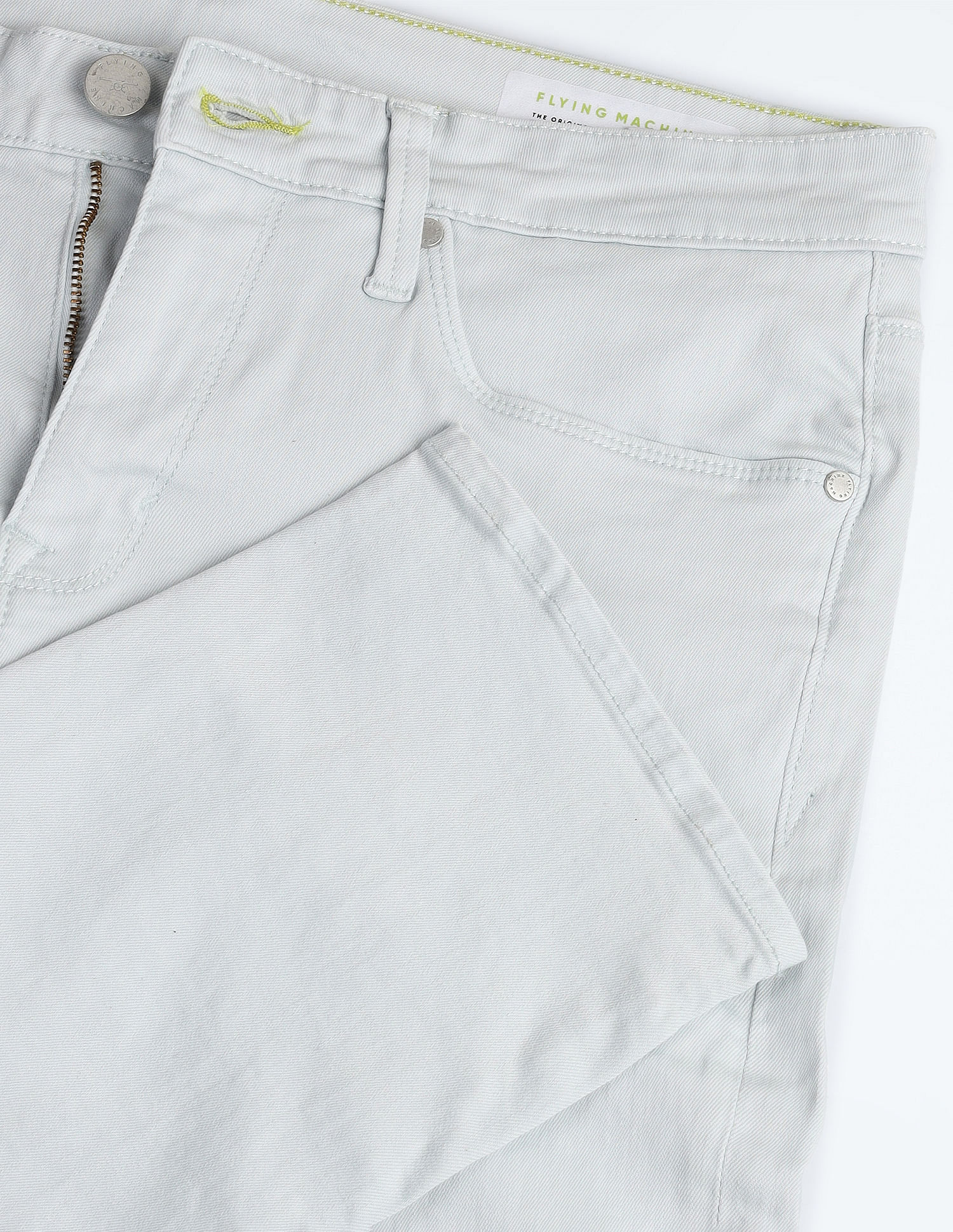 Flying Machine Mid Rise Michael Slim Tapered Jeans
