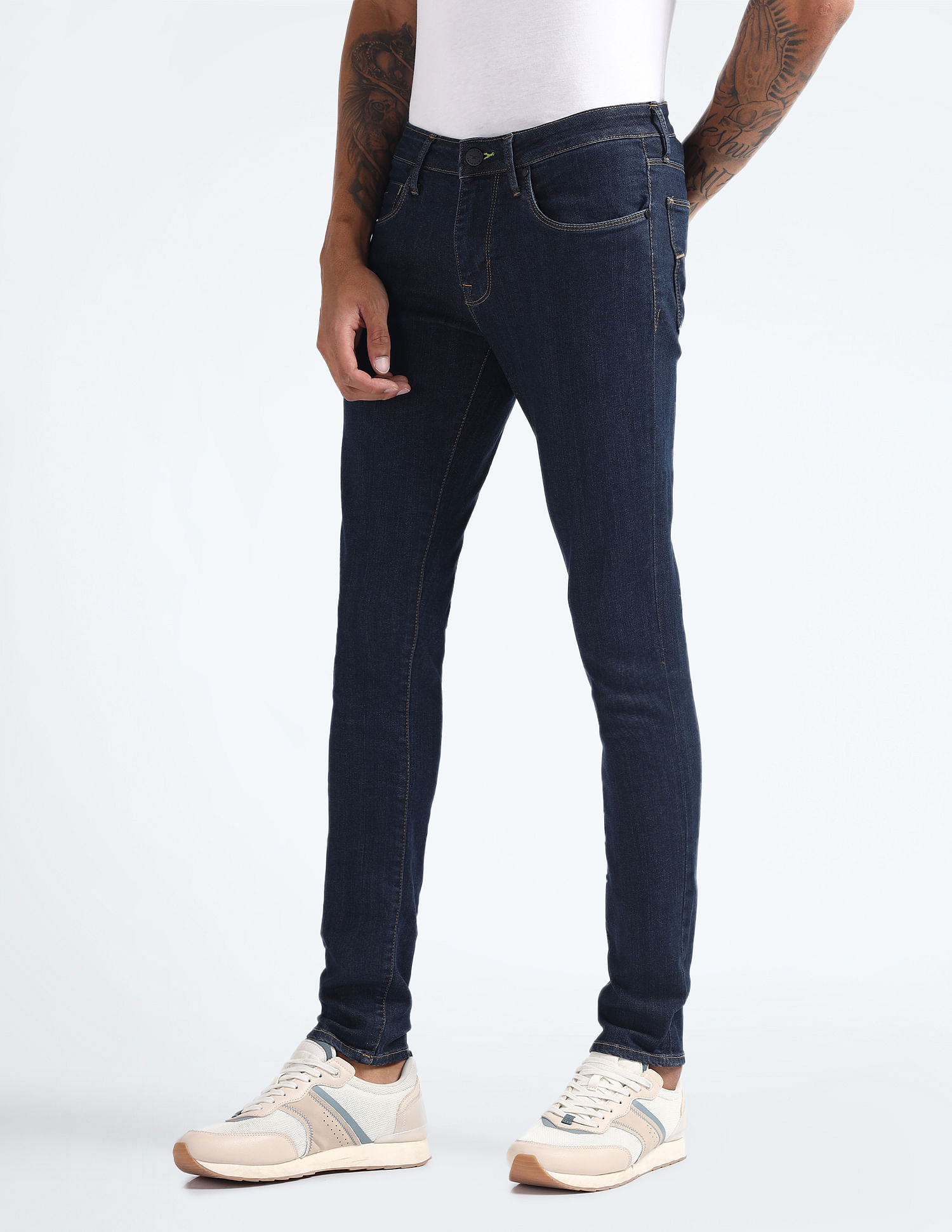 Flying Machine Jackson Skinny Fit Rinsed F-Lite Jeans
