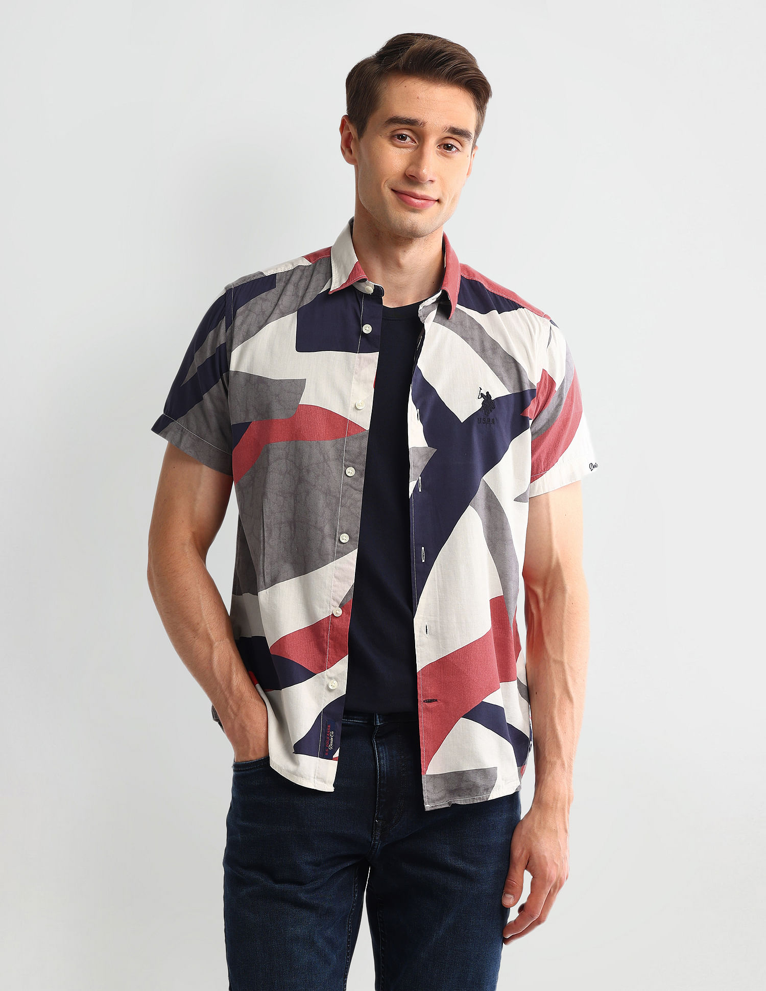 U.S. Polo Assn. Denim Co. Cotton Slim Fit Shirt
